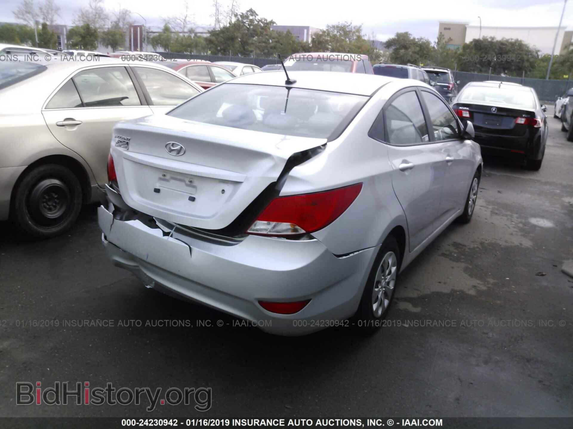 2016 HYUNDAI ACCENT - VIN: KMHCT4AE2GU010825 - Фото 4