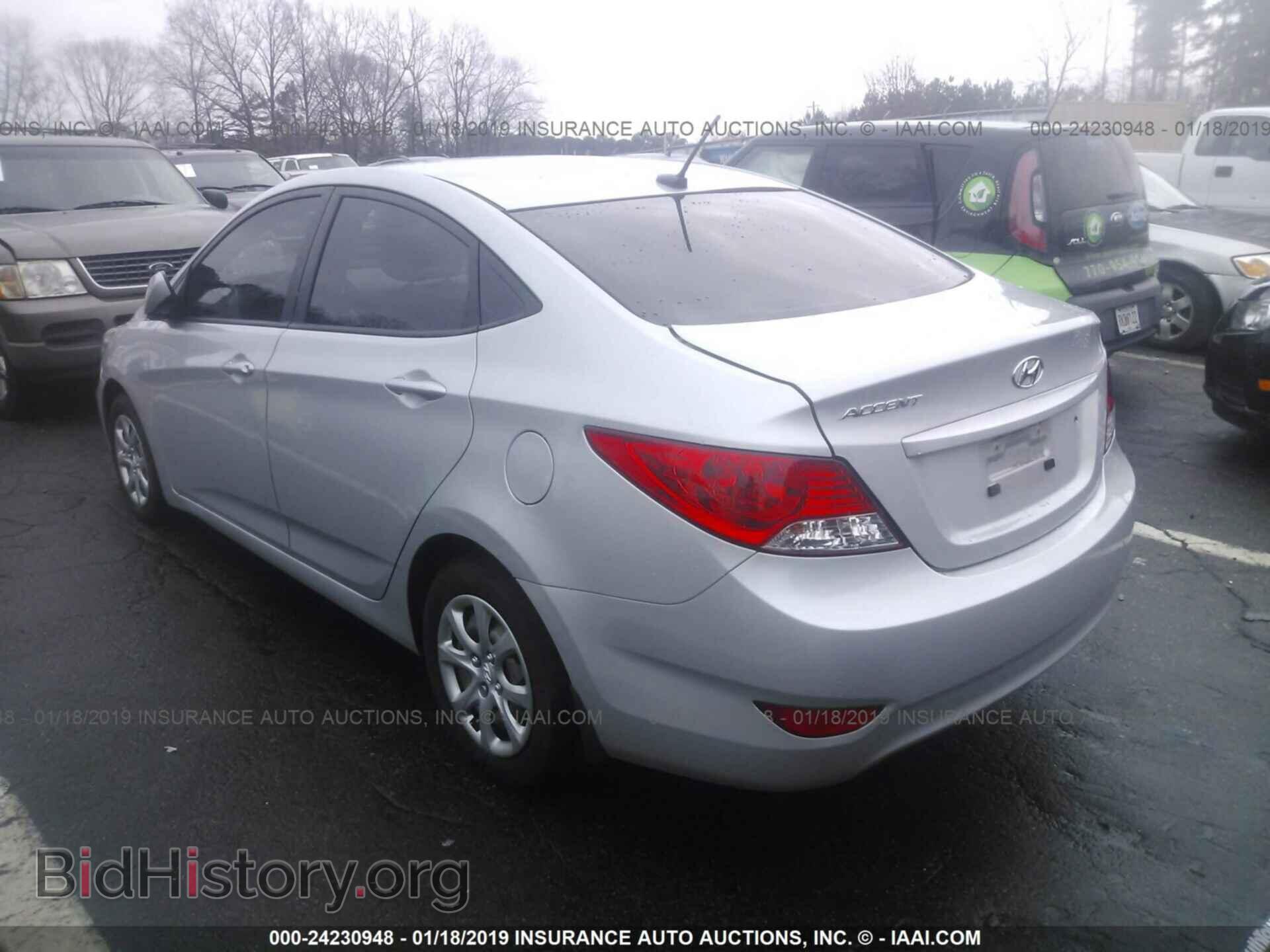 2014 HYUNDAI ACCENT - VIN: KMHCT4AE2EU736066 - Фото 3