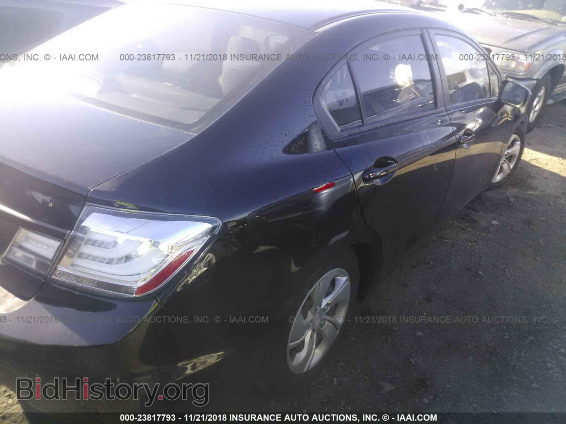 2014 HONDA CIVIC - VIN: 19XFB2F53EE213445 - Фото 4