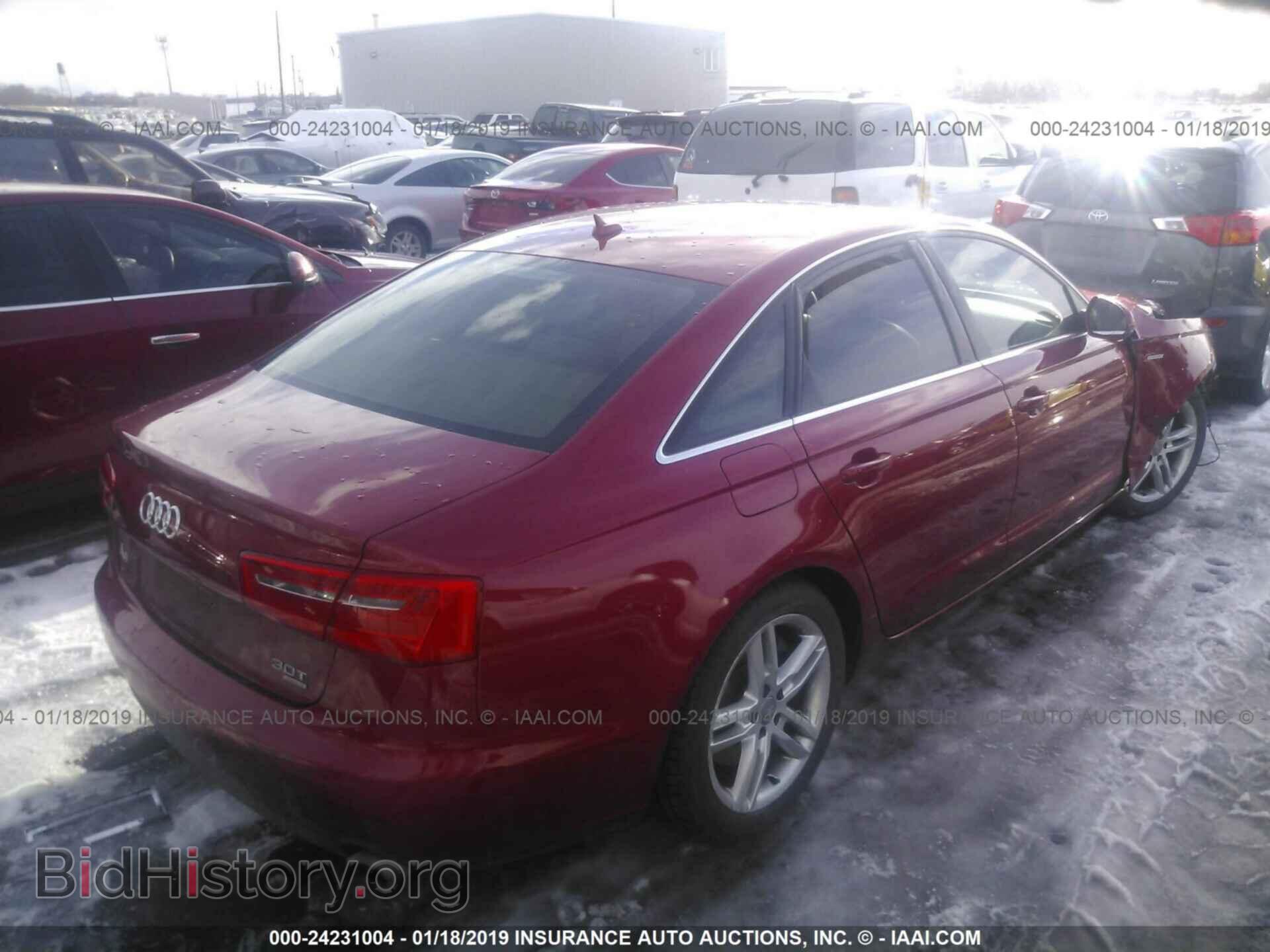 2012 AUDI A6 - VIN: WAUBGAFC8CN022389 - Photo 4