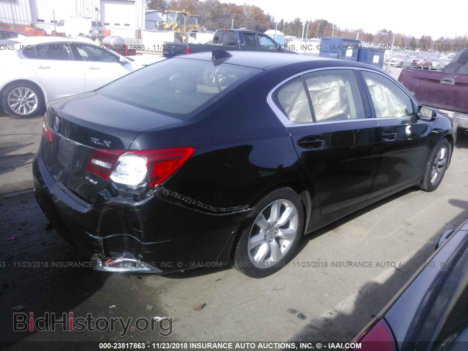 2014 ACURA RLX - VIN: JH4KC1F33EC003227 - Фото 4