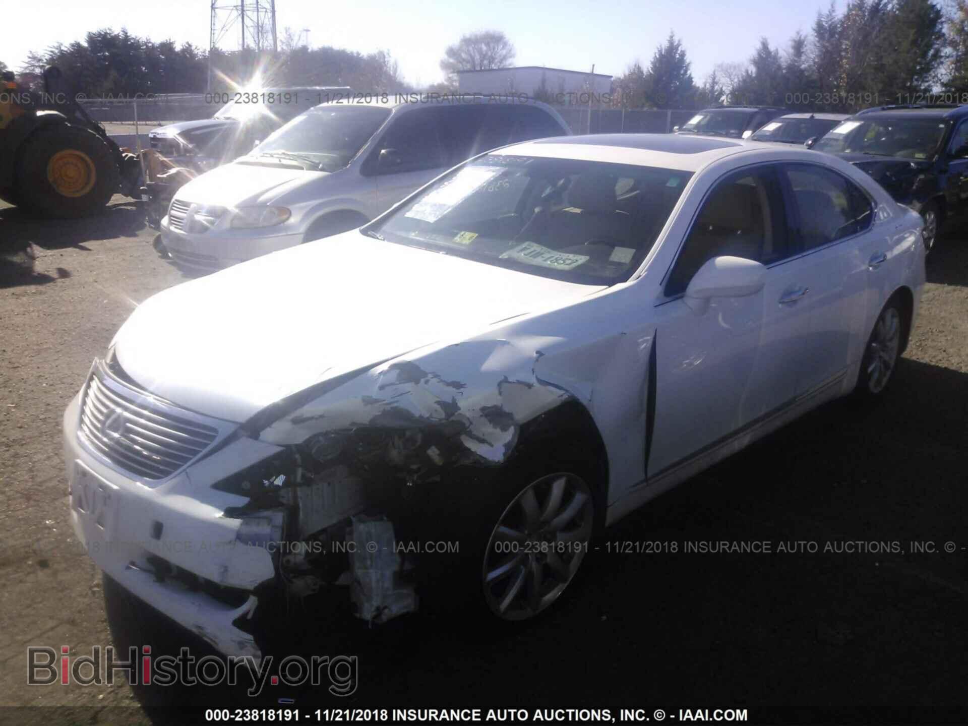 2007 LEXUS LS - VIN: JTHBL46F175001429 - Фото 2