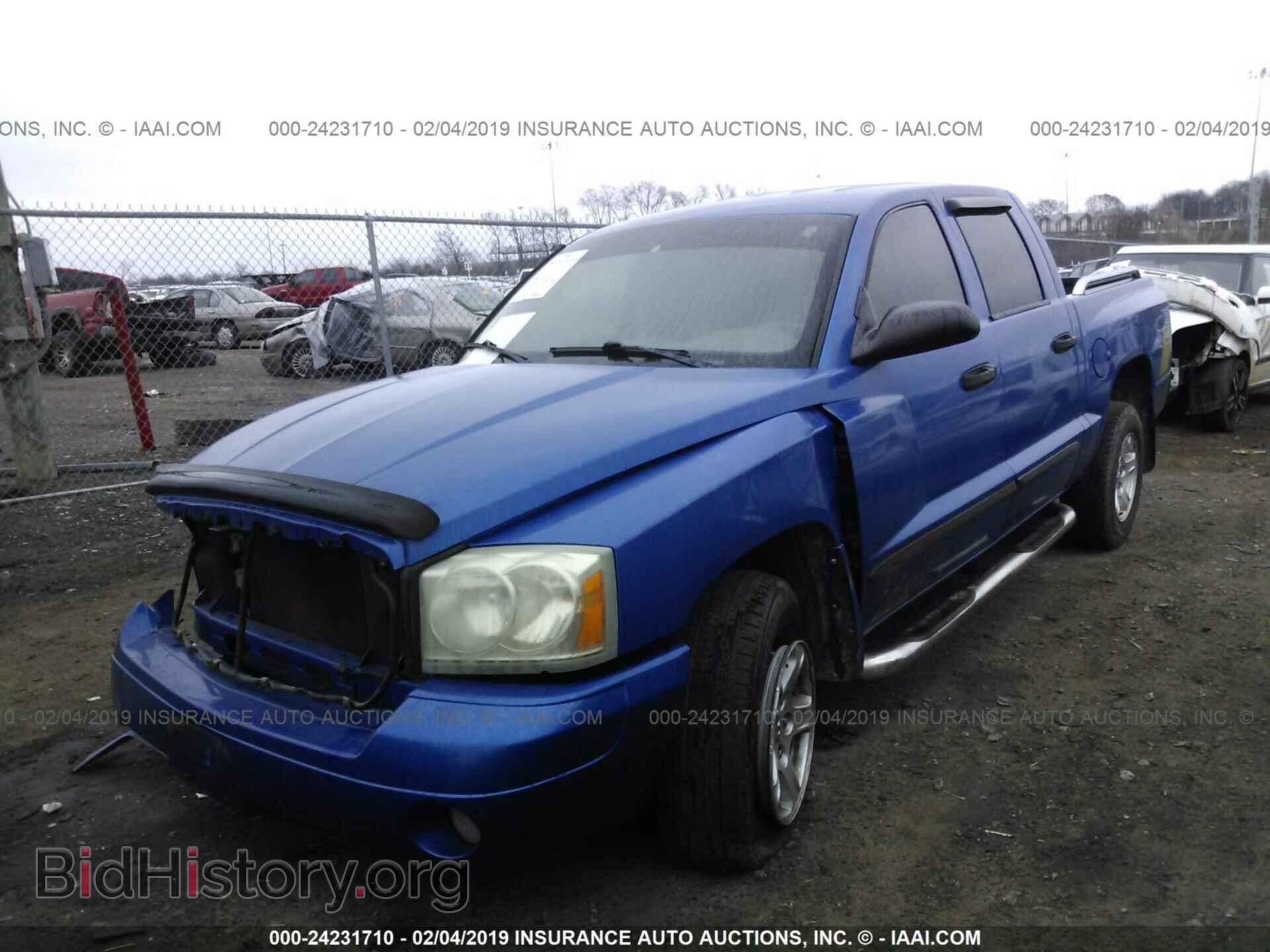 2007 DODGE DAKOTA - VIN: 1D7HE48K57S208669 - Фото 2