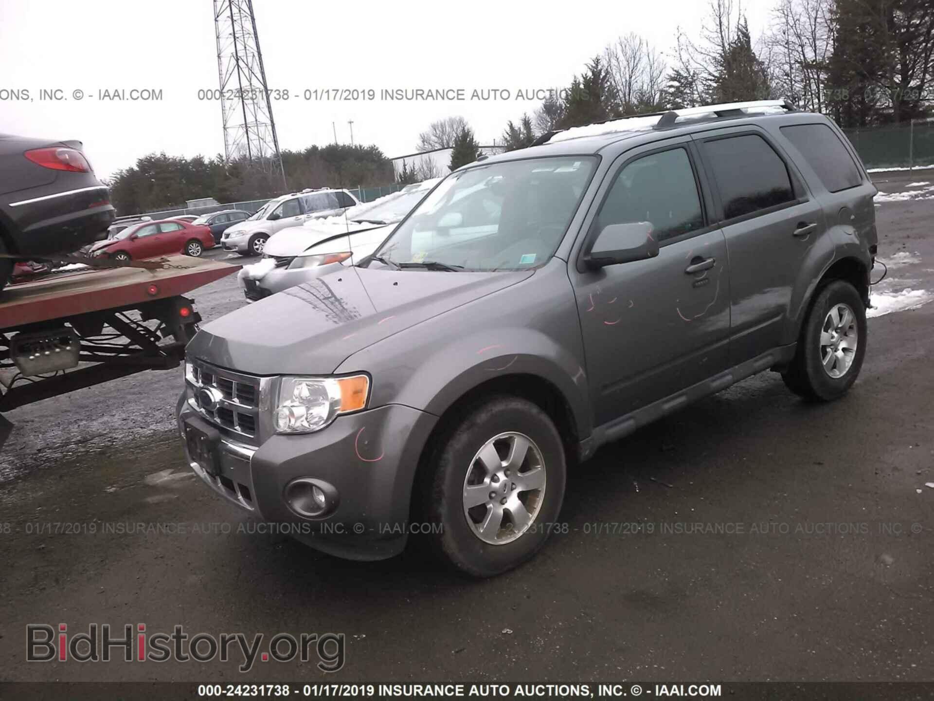 2011 FORD ESCAPE - VIN: 1FMCU9EG8BKC42646 - Фото 2