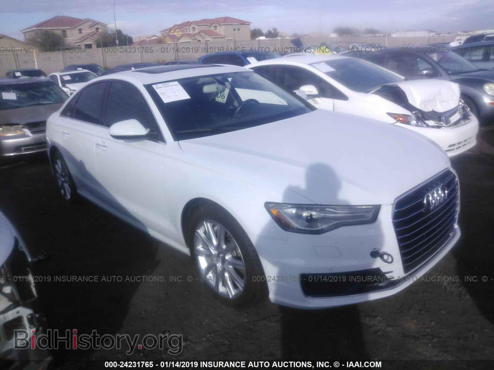 Фотография WAUDFAFC2GN073811 - AUDI A6 2016