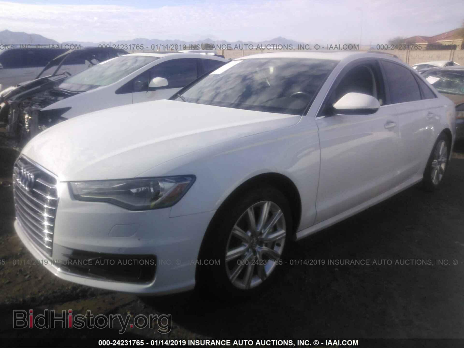 2016 AUDI A6 - VIN: WAUDFAFC2GN073811 - Фото 2