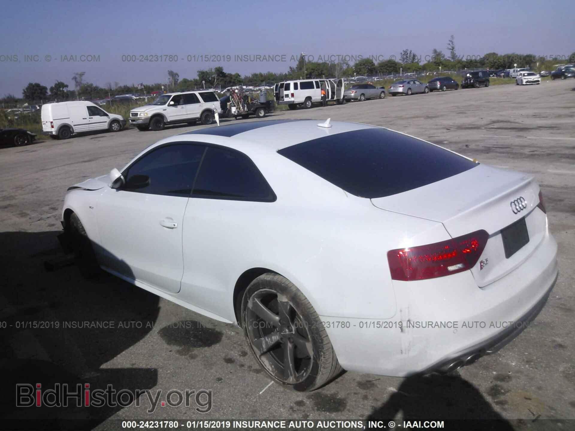 2014 AUDI S5 - VIN: WAUCGAFR0EA048360 - Photo 3