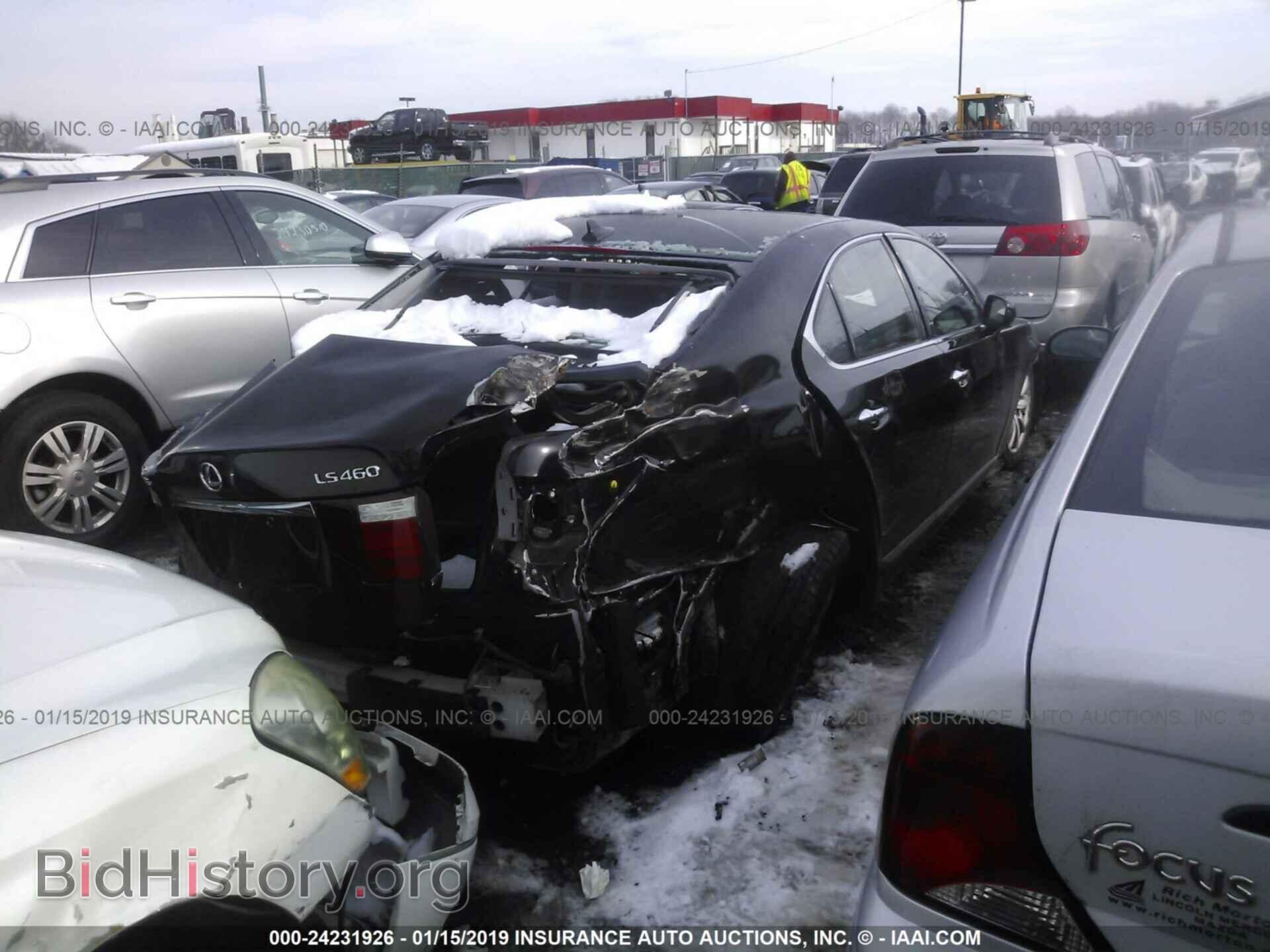 2007 LEXUS LS - VIN: JTHBL46F575049953 - Photo 4
