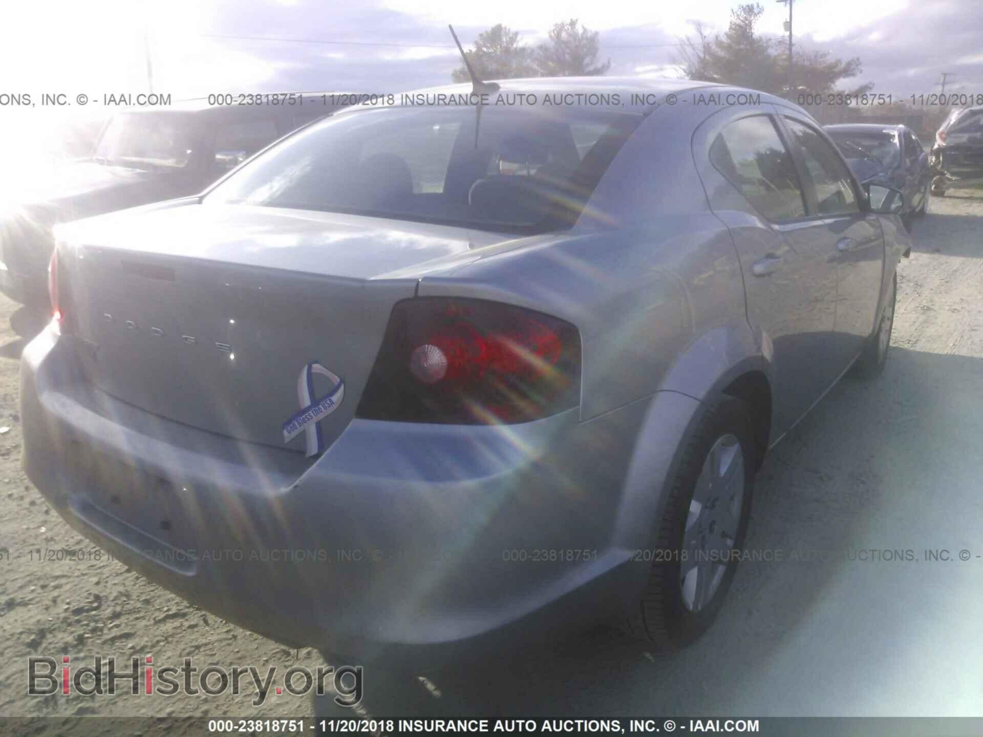 2013 DODGE AVENGER - VIN: 1C3CDZAB9DN756784 - Фото 4
