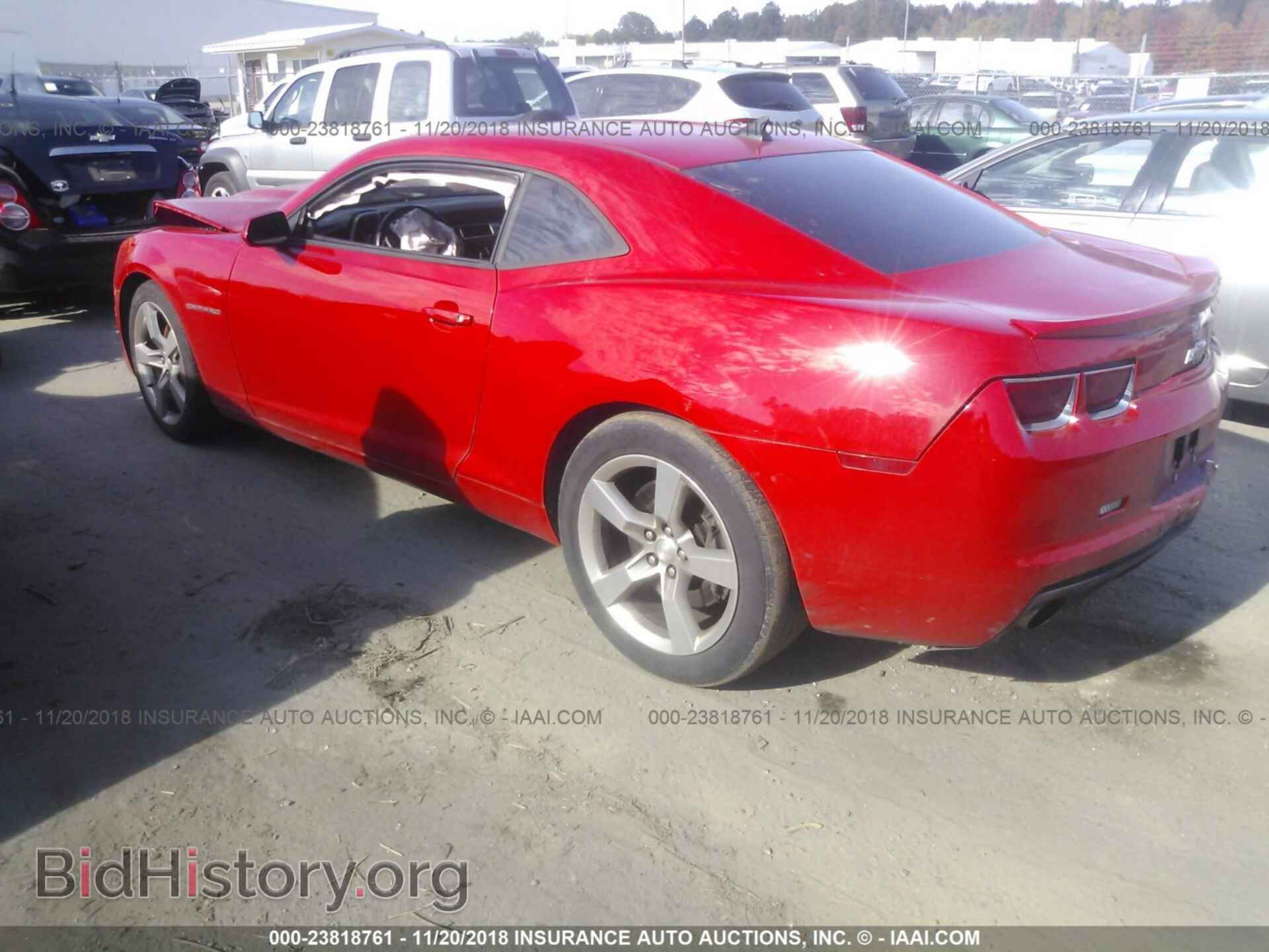 2012 CHEVROLET CAMARO - VIN: 2G1FJ1EJ4C9126332 - Фото 3