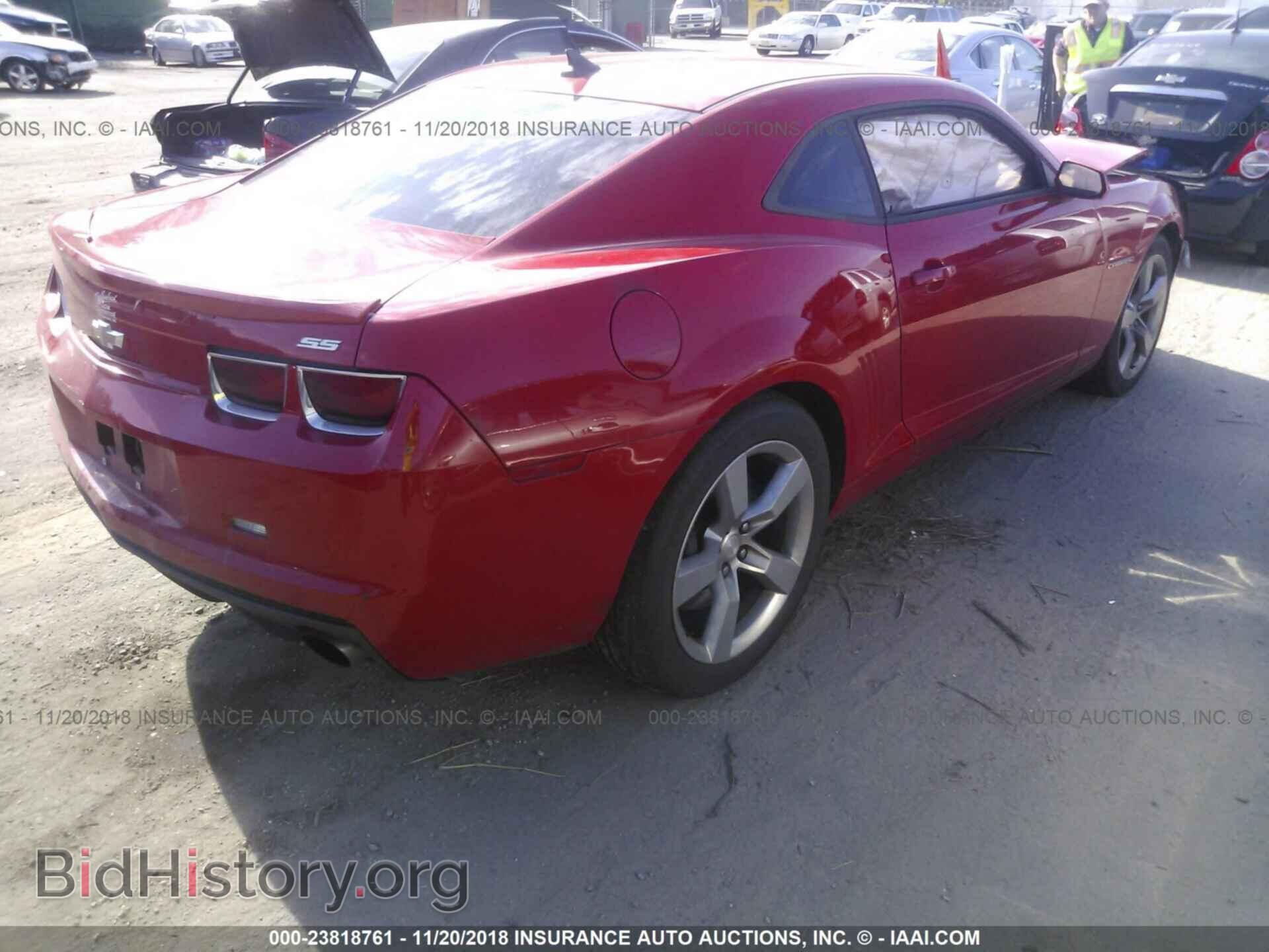 2012 CHEVROLET CAMARO - VIN: 2G1FJ1EJ4C9126332 - Фото 4
