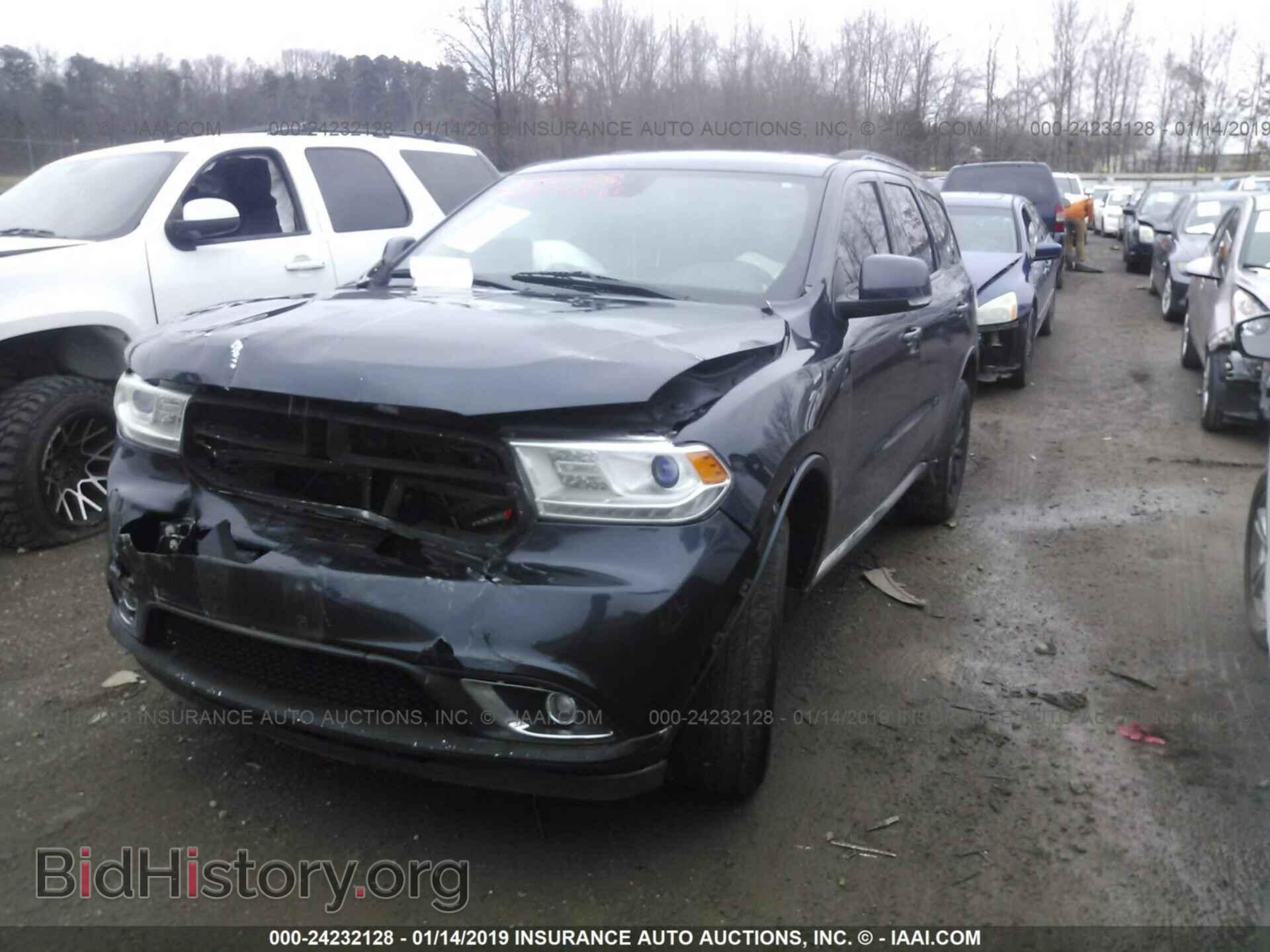 2014 DODGE DURANGO - VIN: 1C4RDJDG1EC481455 - Фото 2