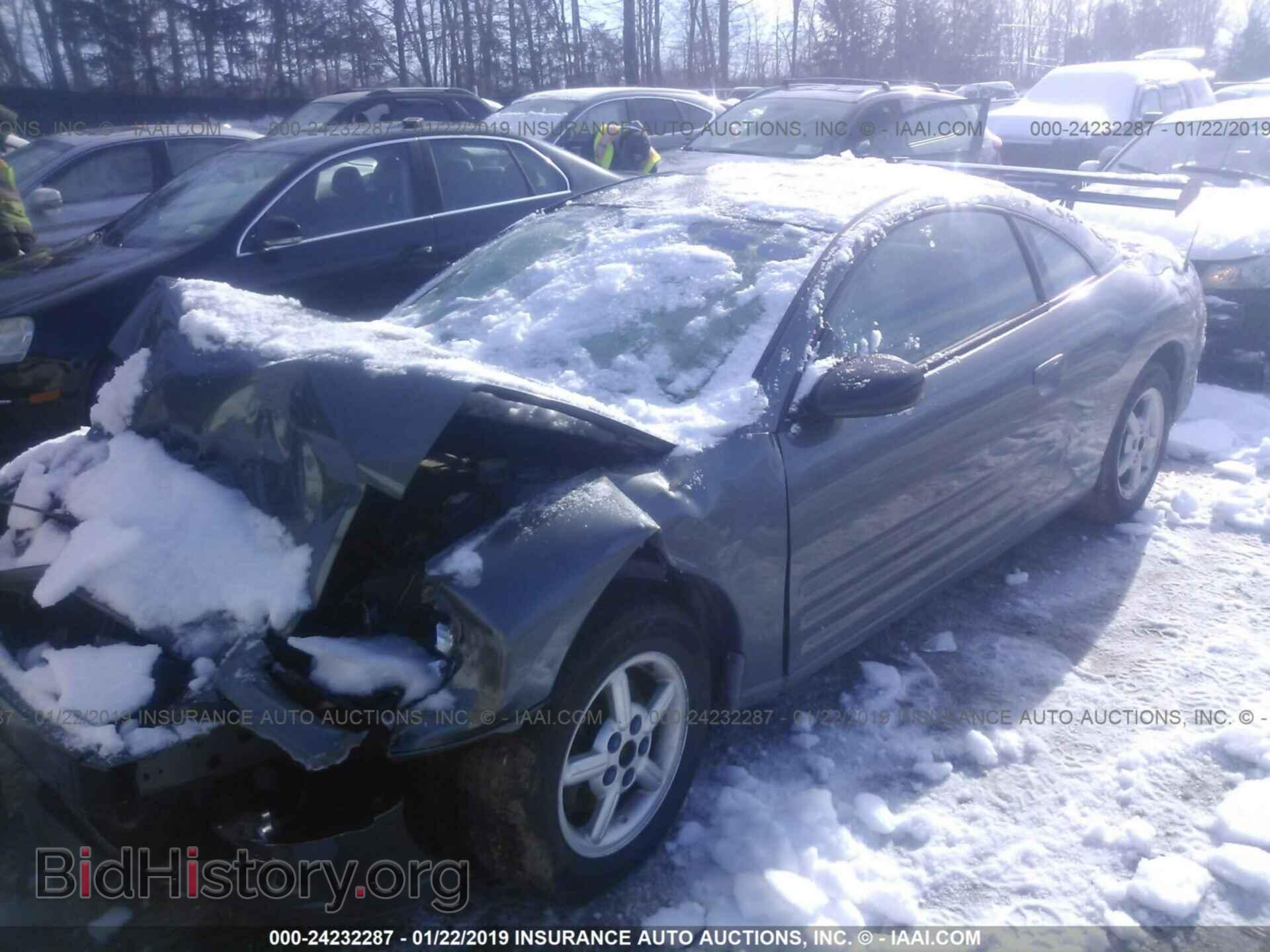2002 MITSUBISHI ECLIPSE - VIN: 4A3AC34G82E090831 - Фото 2