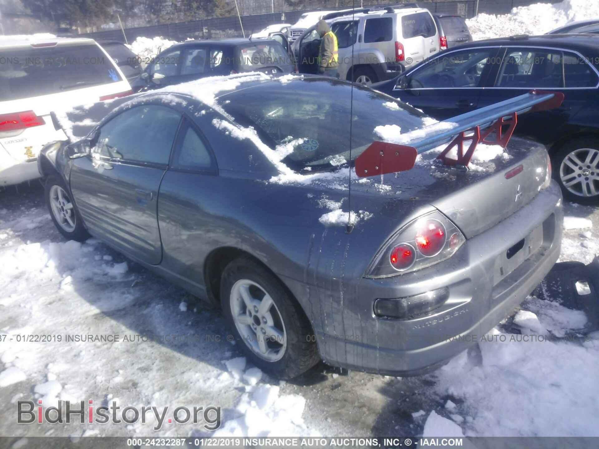 2002 MITSUBISHI ECLIPSE - VIN: 4A3AC34G82E090831 - Фото 3