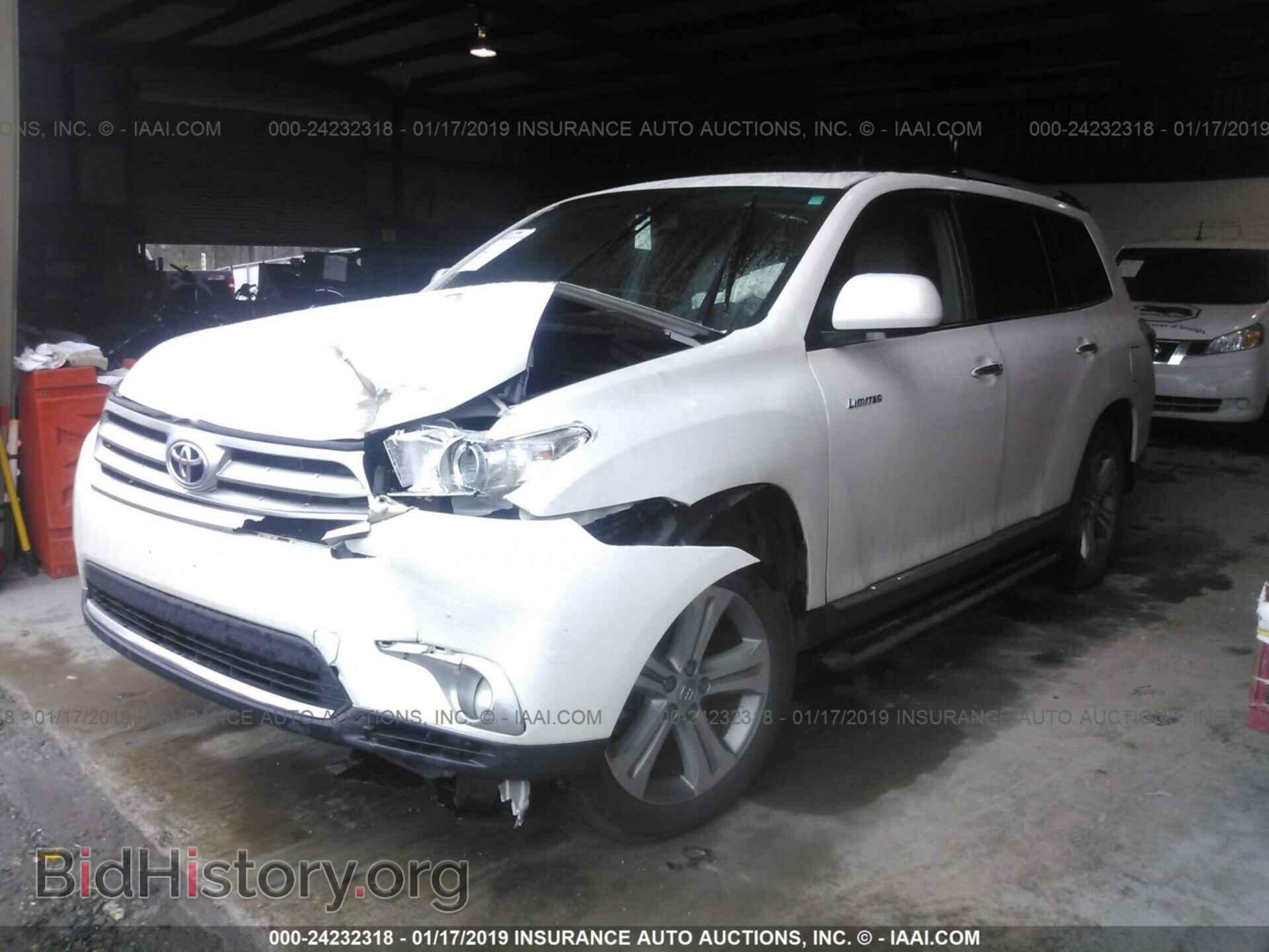 2012 TOYOTA HIGHLANDER - VIN: 5TDYK3EH0CS087283 - Фото 2