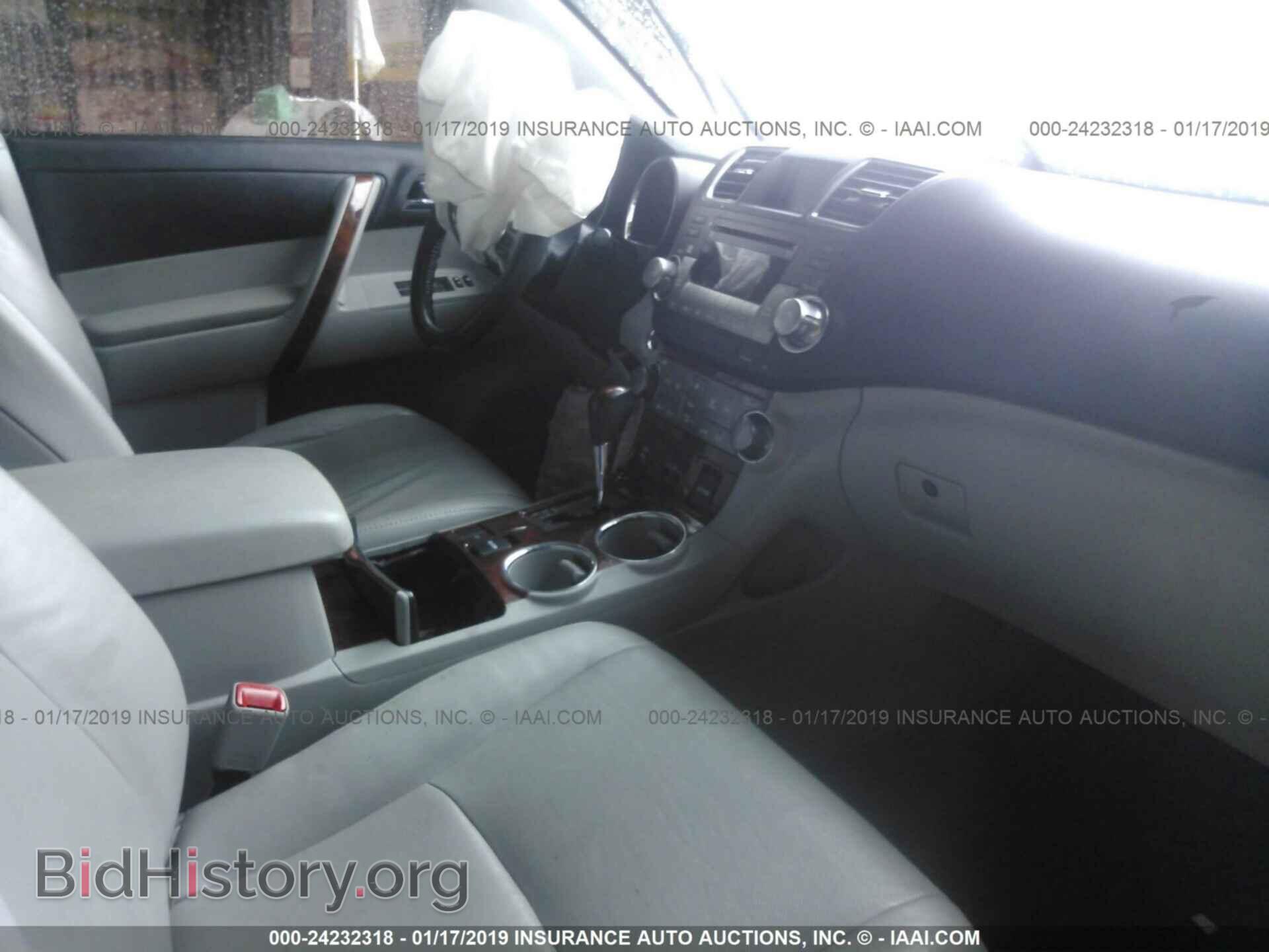 2012 TOYOTA HIGHLANDER - VIN: 5TDYK3EH0CS087283 - Фото 5