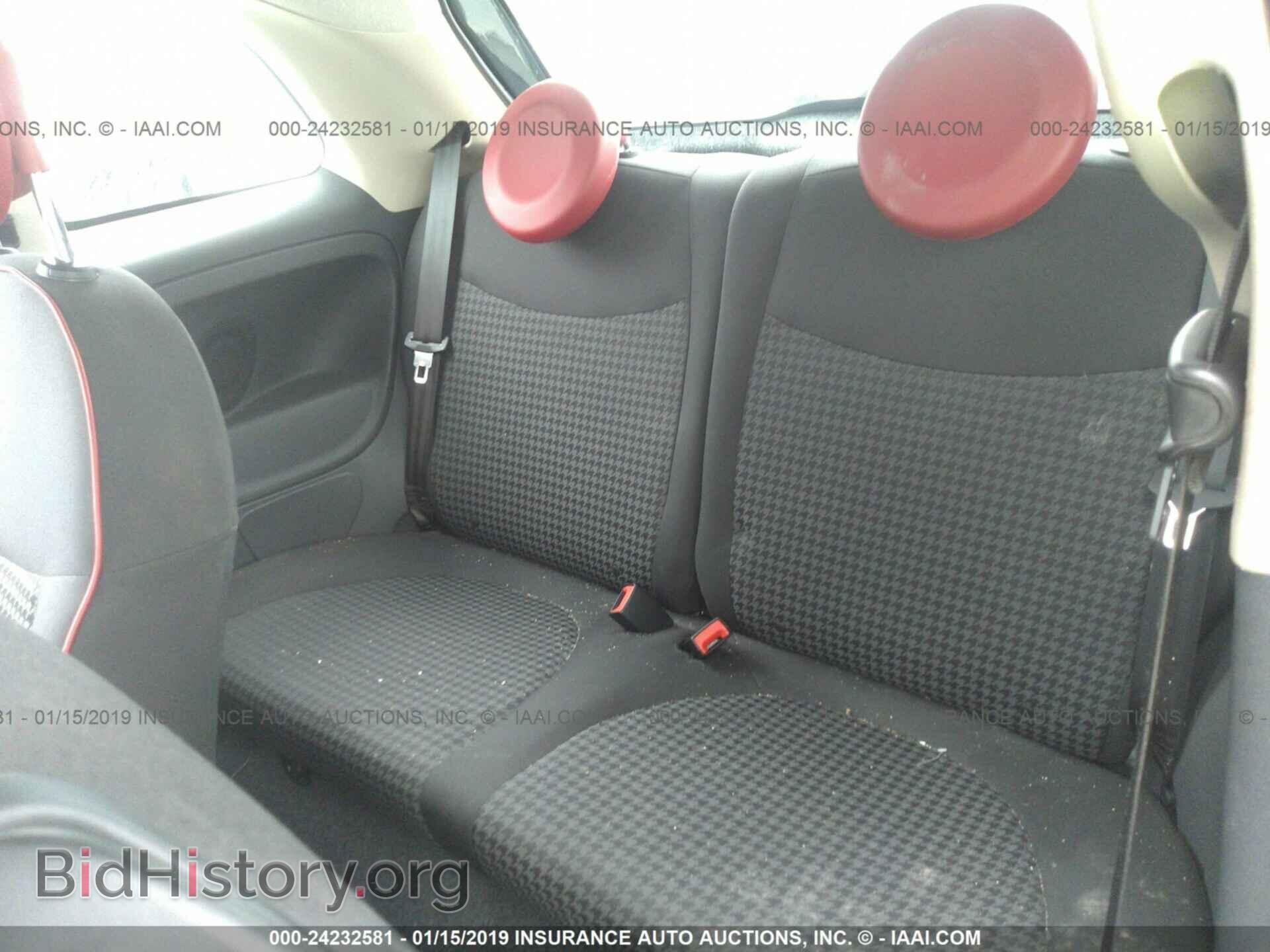 2017 FIAT 500 - VIN: 3C3CFFKR2HT542469 - Фото 8