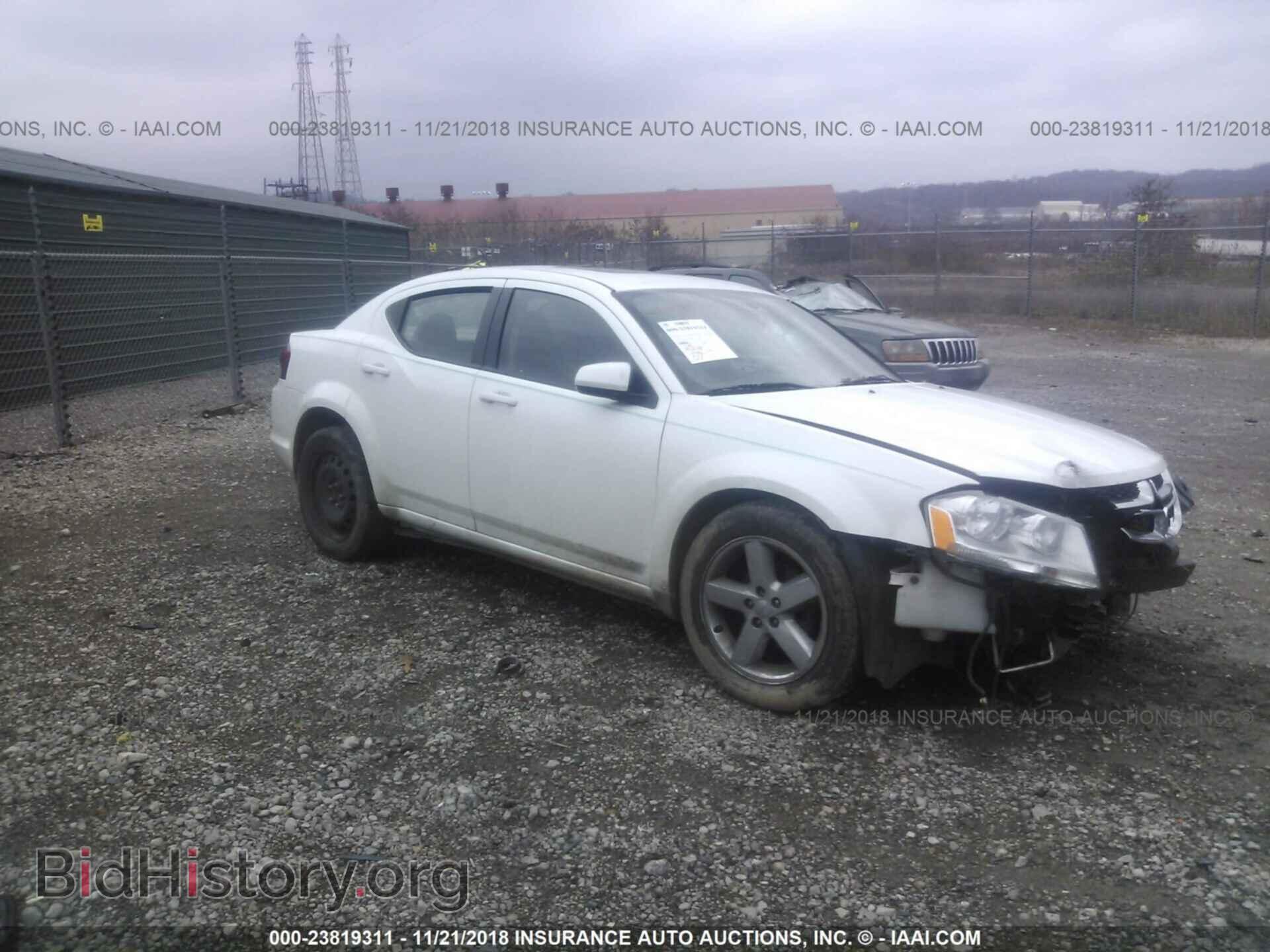 Фотография 1B3BD2FGXBN572410 - DODGE AVENGER 2011
