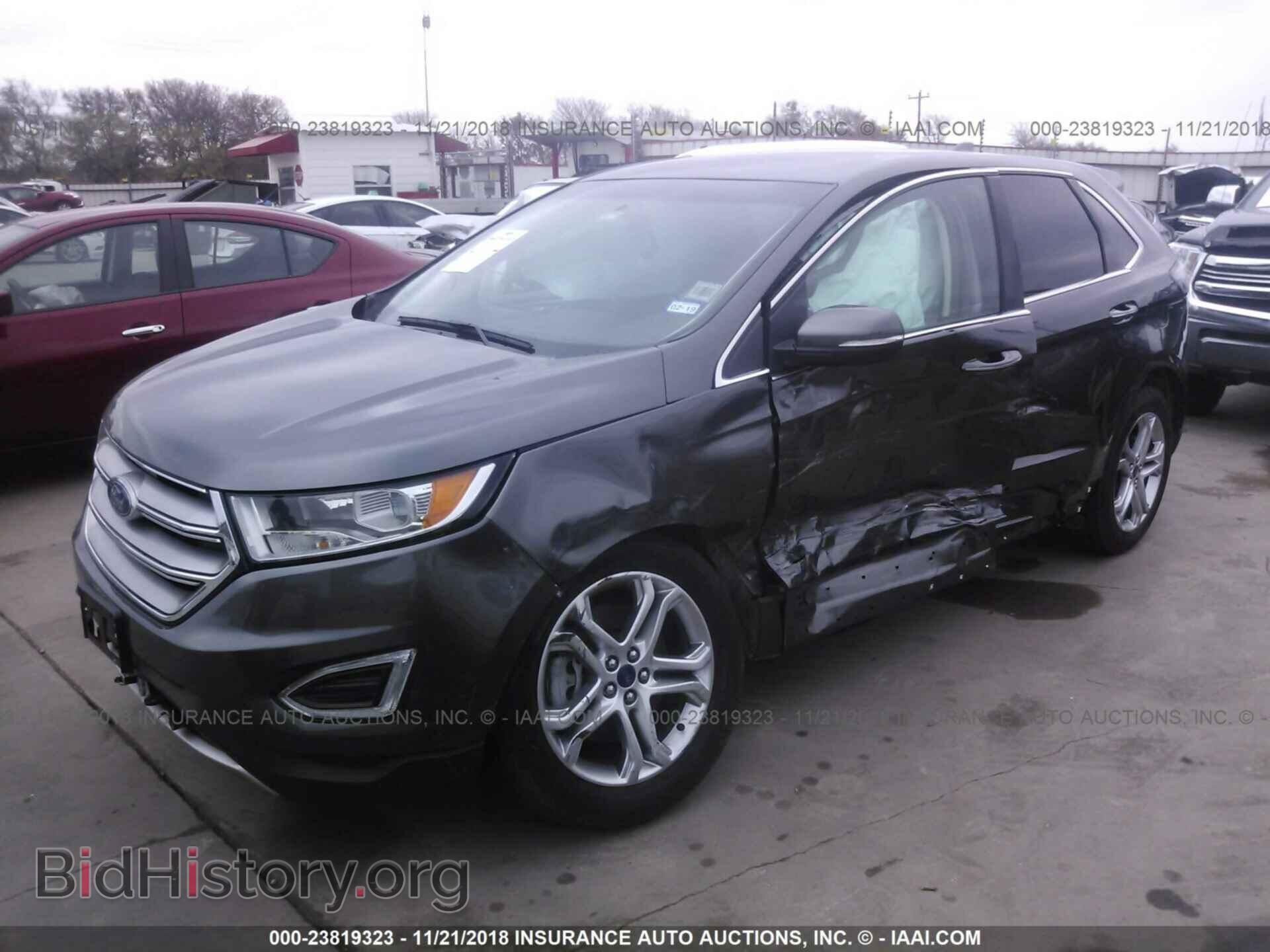 2015 FORD EDGE - VIN: 2FMTK3K88FBB48220 - Фото 2