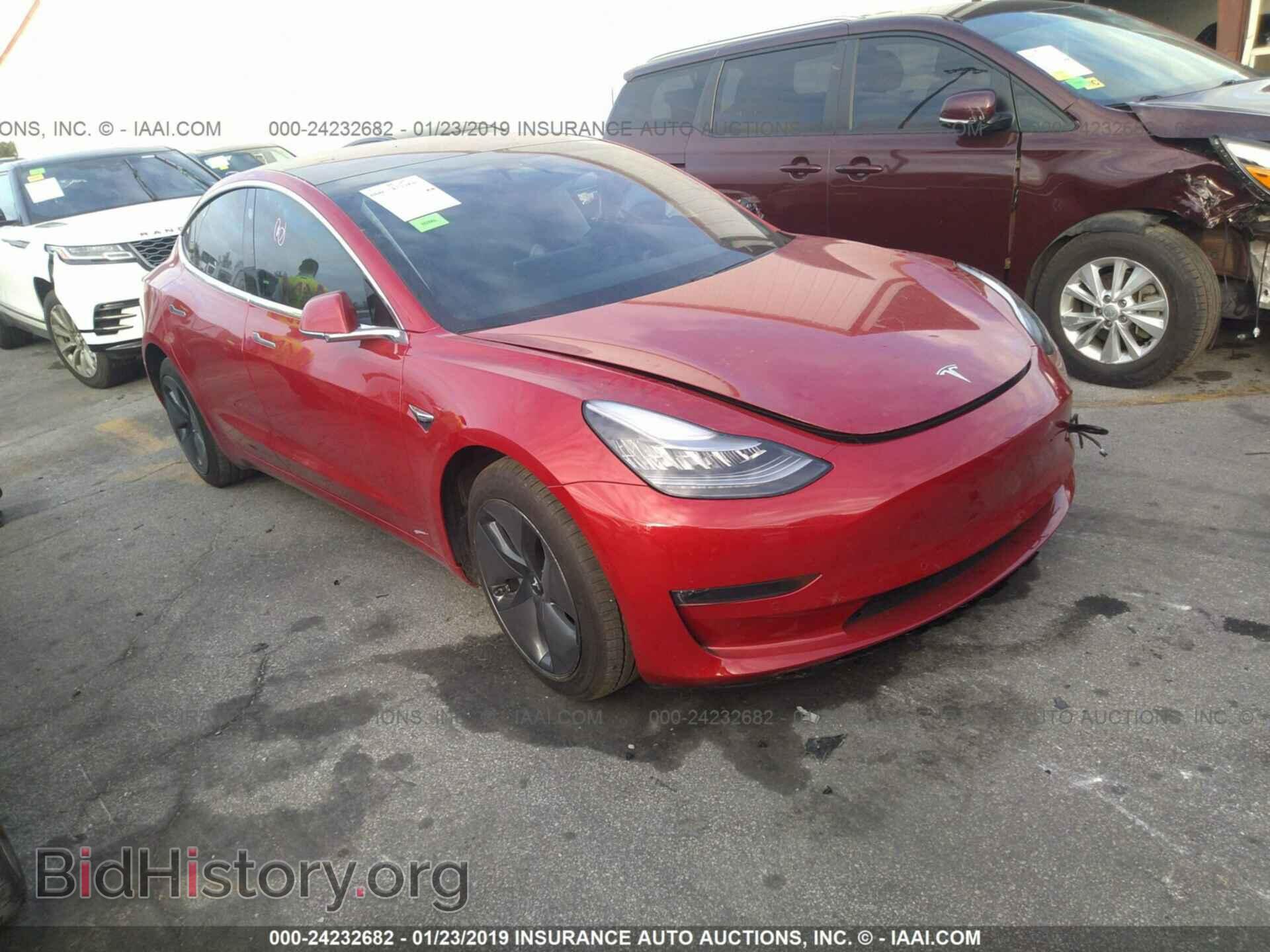 Photo 5YJ3E1EA7JF102811 - TESLA MODEL 3 2018