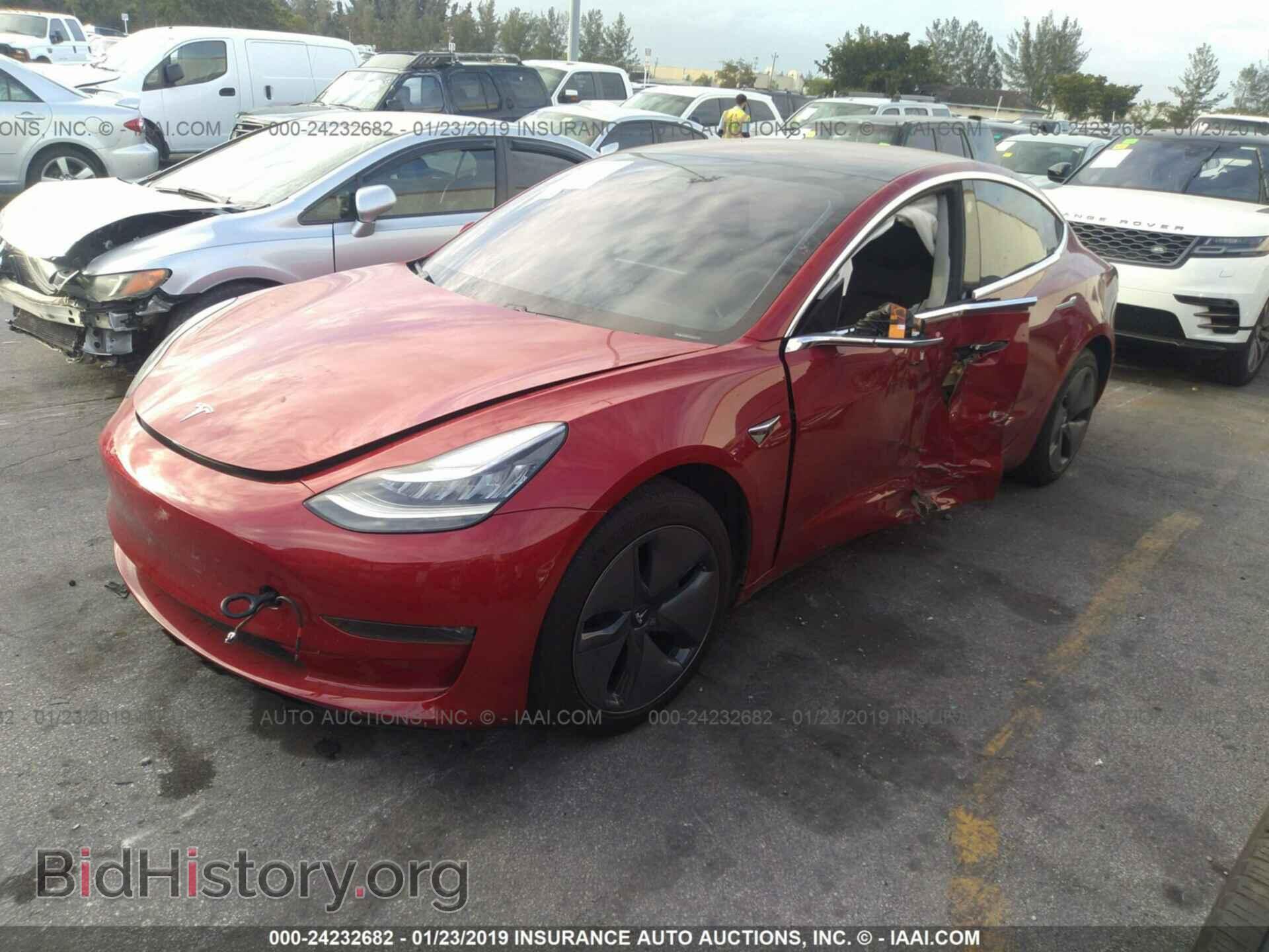 2018 TESLA MODEL 3 - VIN: 5YJ3E1EA7JF102811 - Фото 2