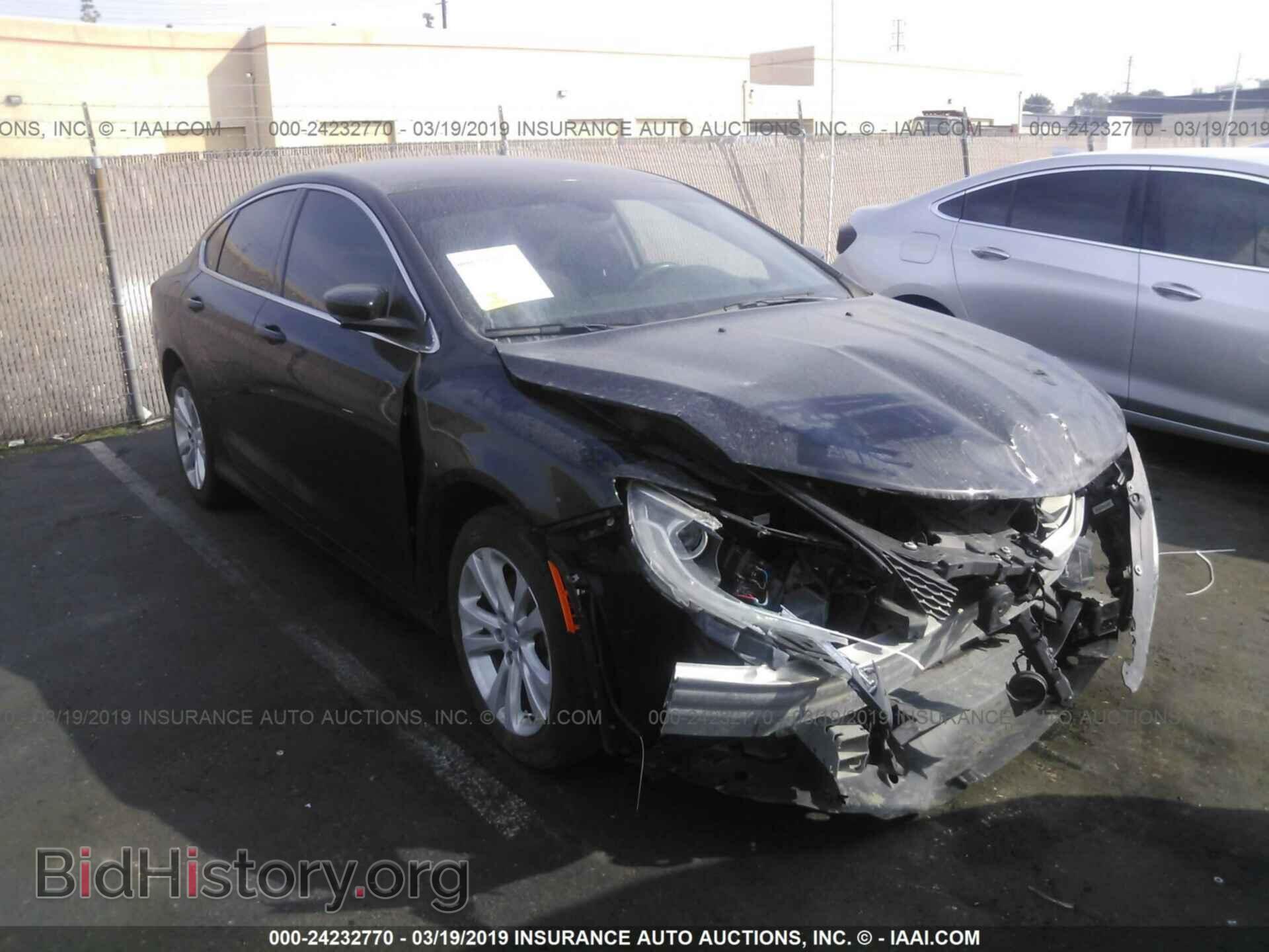 Photo 1C3CCCAB3FN627197 - CHRYSLER 200 2015