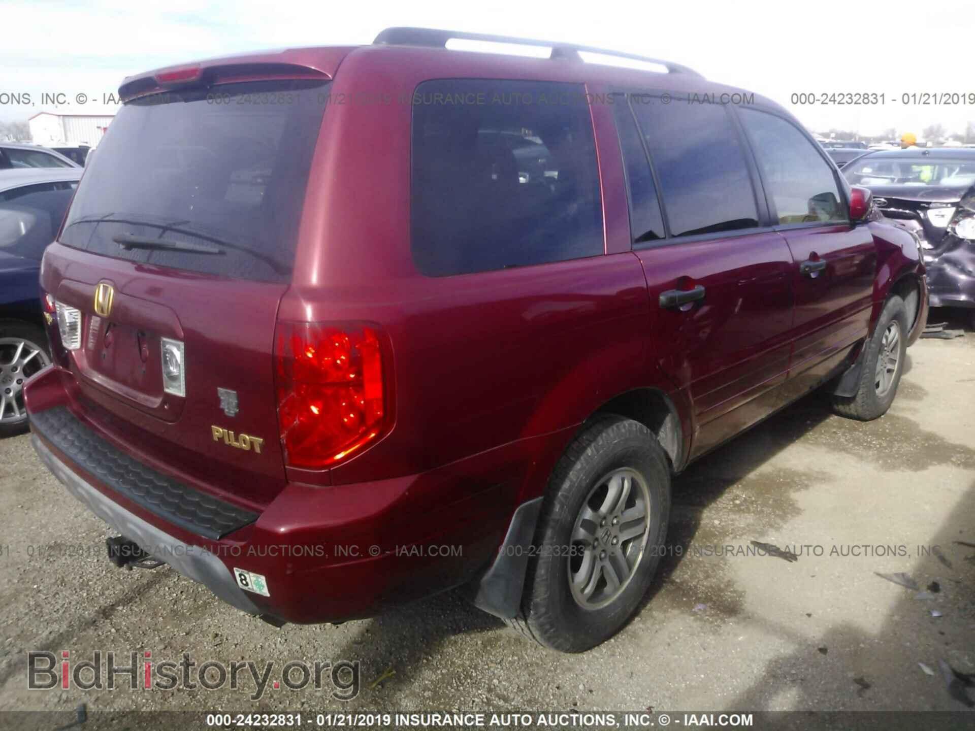 2005 HONDA PILOT - VIN: 5FNYF18505B010754 - Фото 4