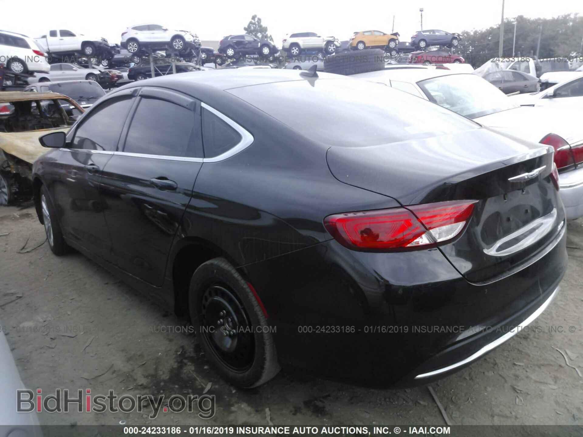 2016 CHRYSLER 200 - VIN: 1C3CCCAB7GN172713 - Фото 3