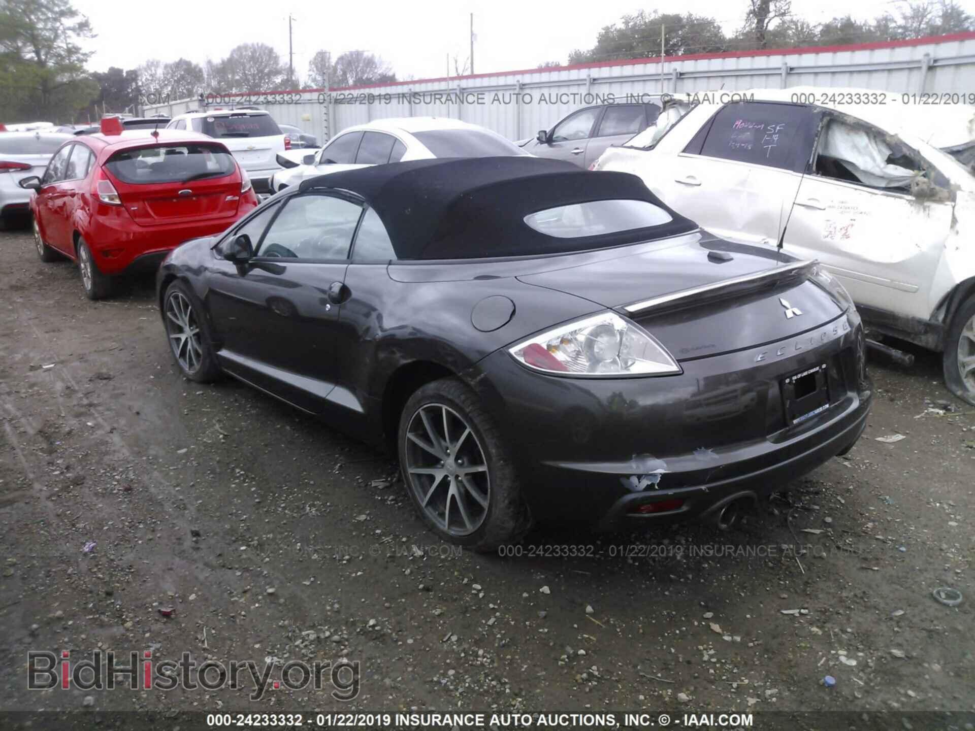 2011 MITSUBISHI ECLIPSE - VIN: 4A37L2EF6BE003180 - Фото 3