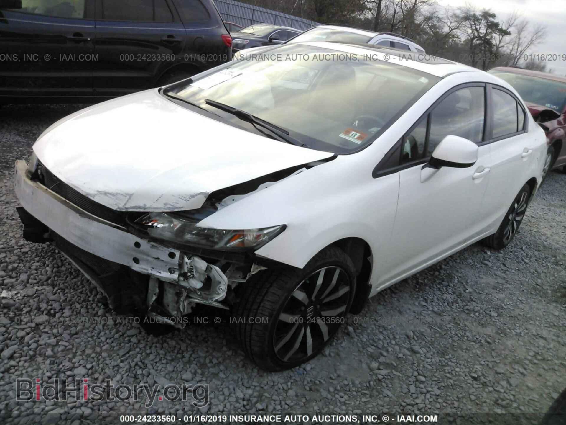 2013 HONDA CIVIC - VIN: 2HGFB2F79DH109368 - Photo 2