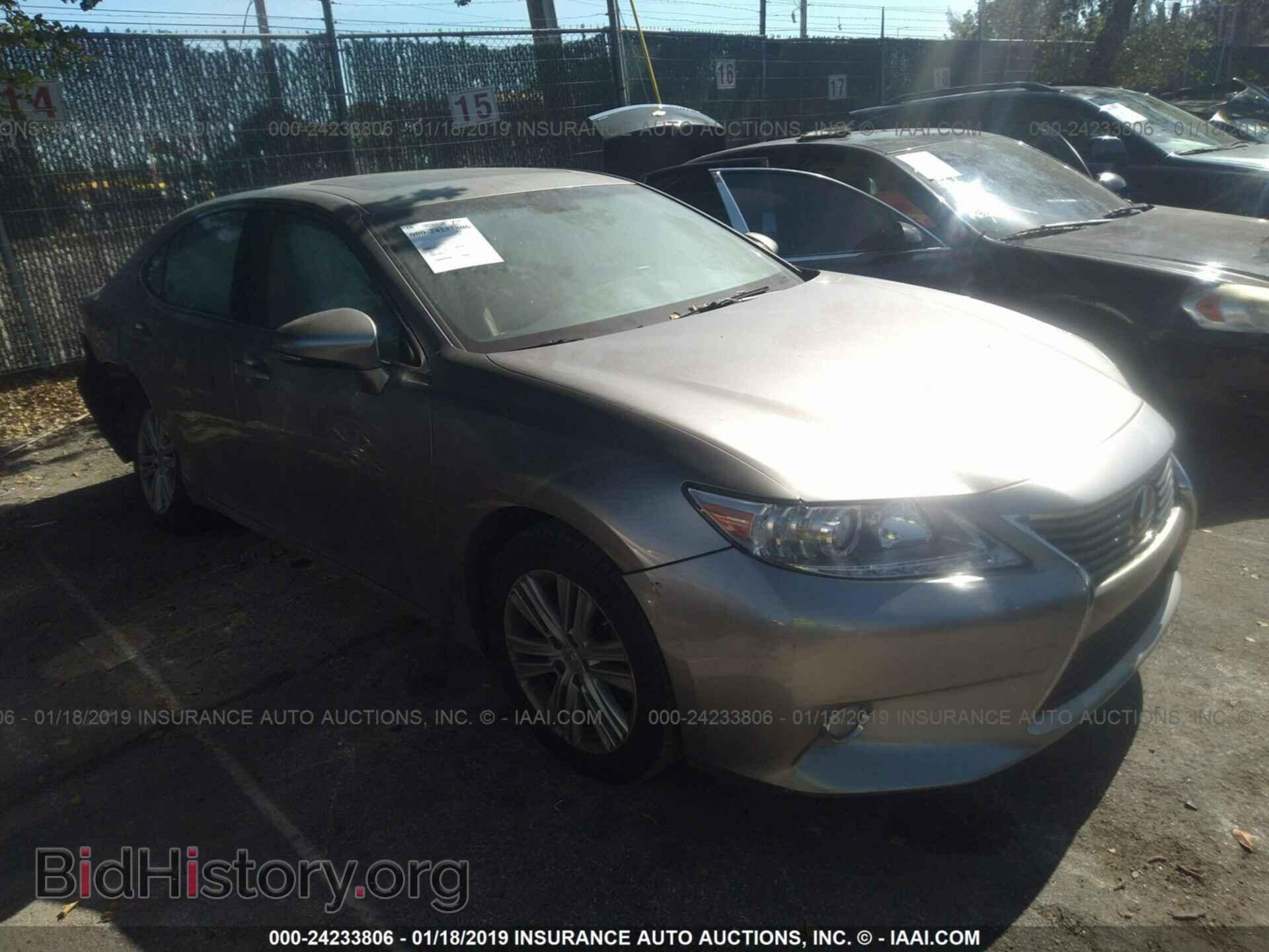 Photo JTHBK1GG5F2168093 - LEXUS ES 2015