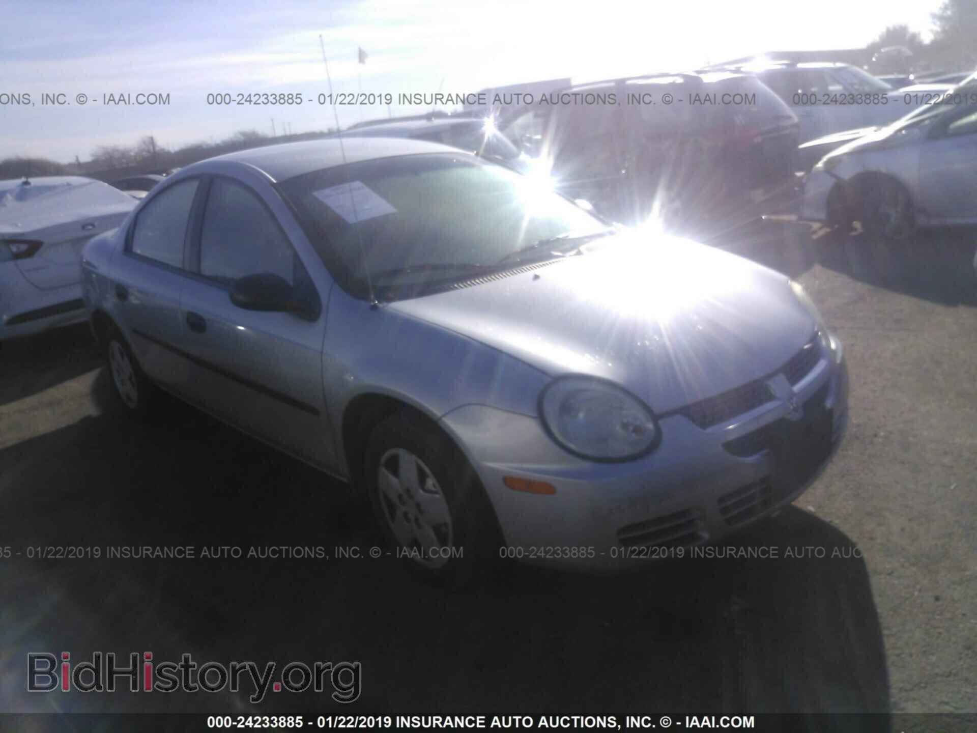 Фотография 1B3ES26C54D567673 - DODGE NEON 2004