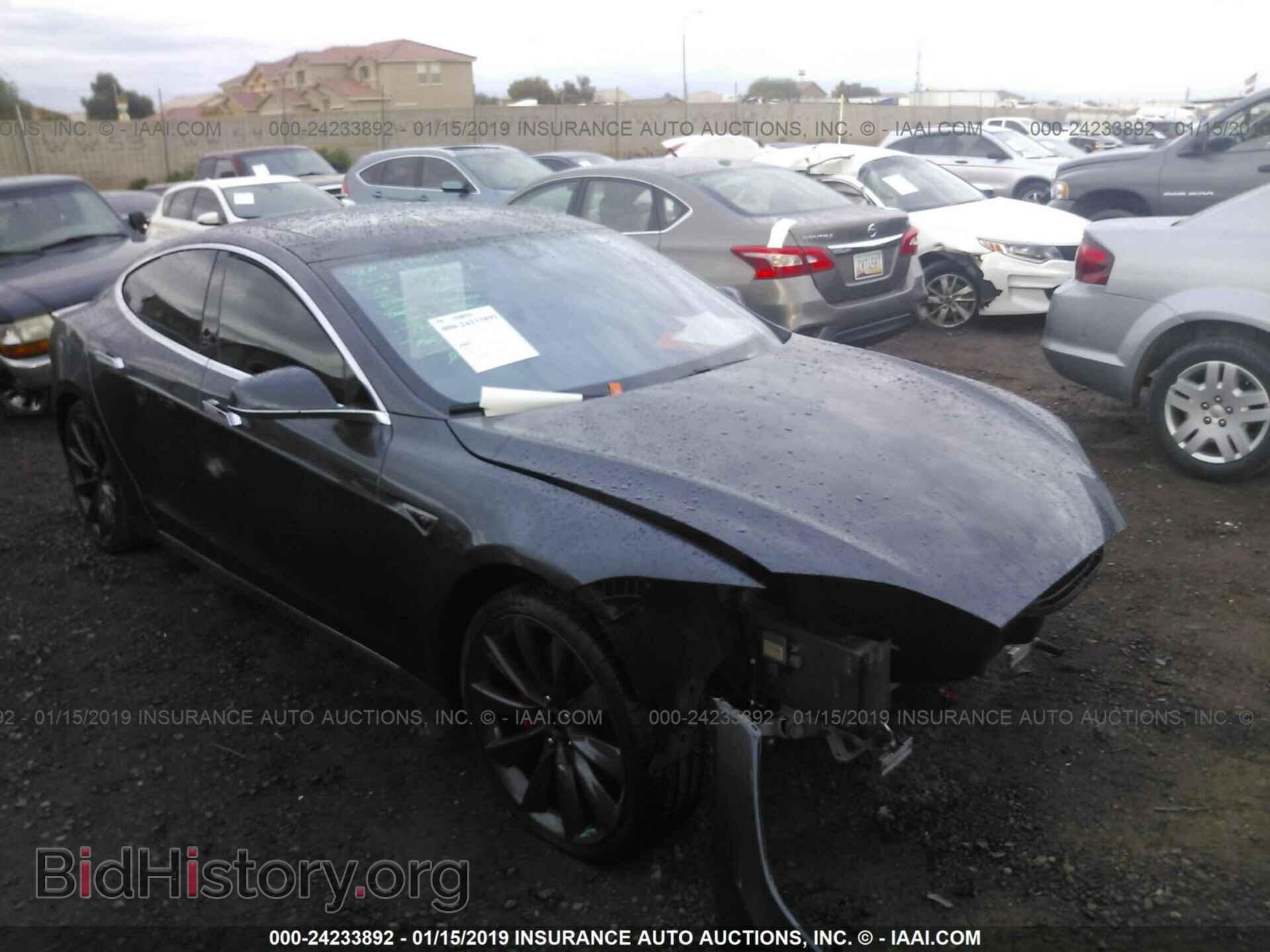 Photo 5YJSA1H41FF083841 - TESLA MODEL S 2015