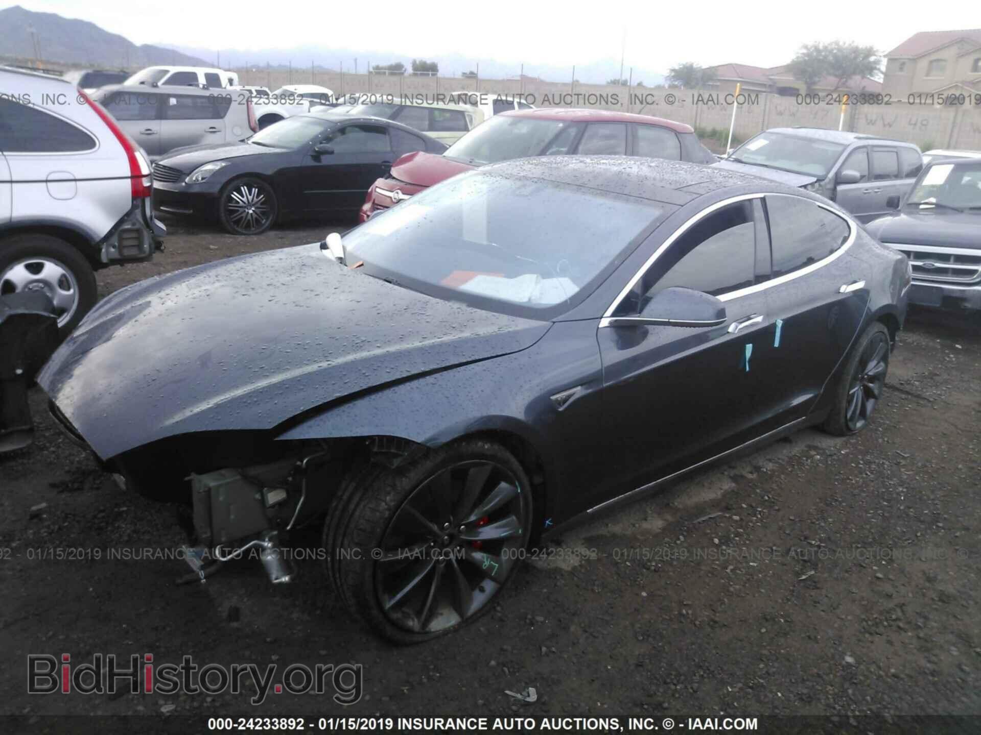 2015 TESLA MODEL S - VIN: 5YJSA1H41FF083841 - Photo 2