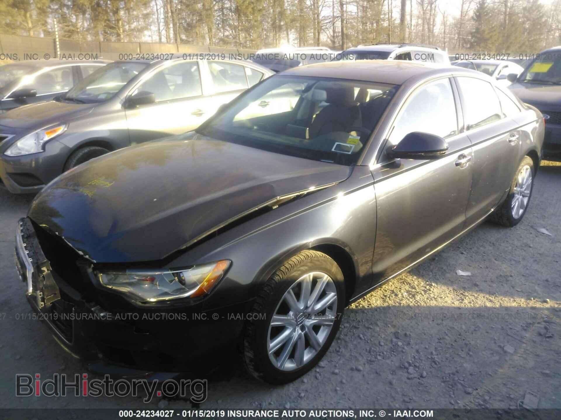 2015 AUDI A6 - VIN: WAUGFAFC7FN019528 - Фото 2