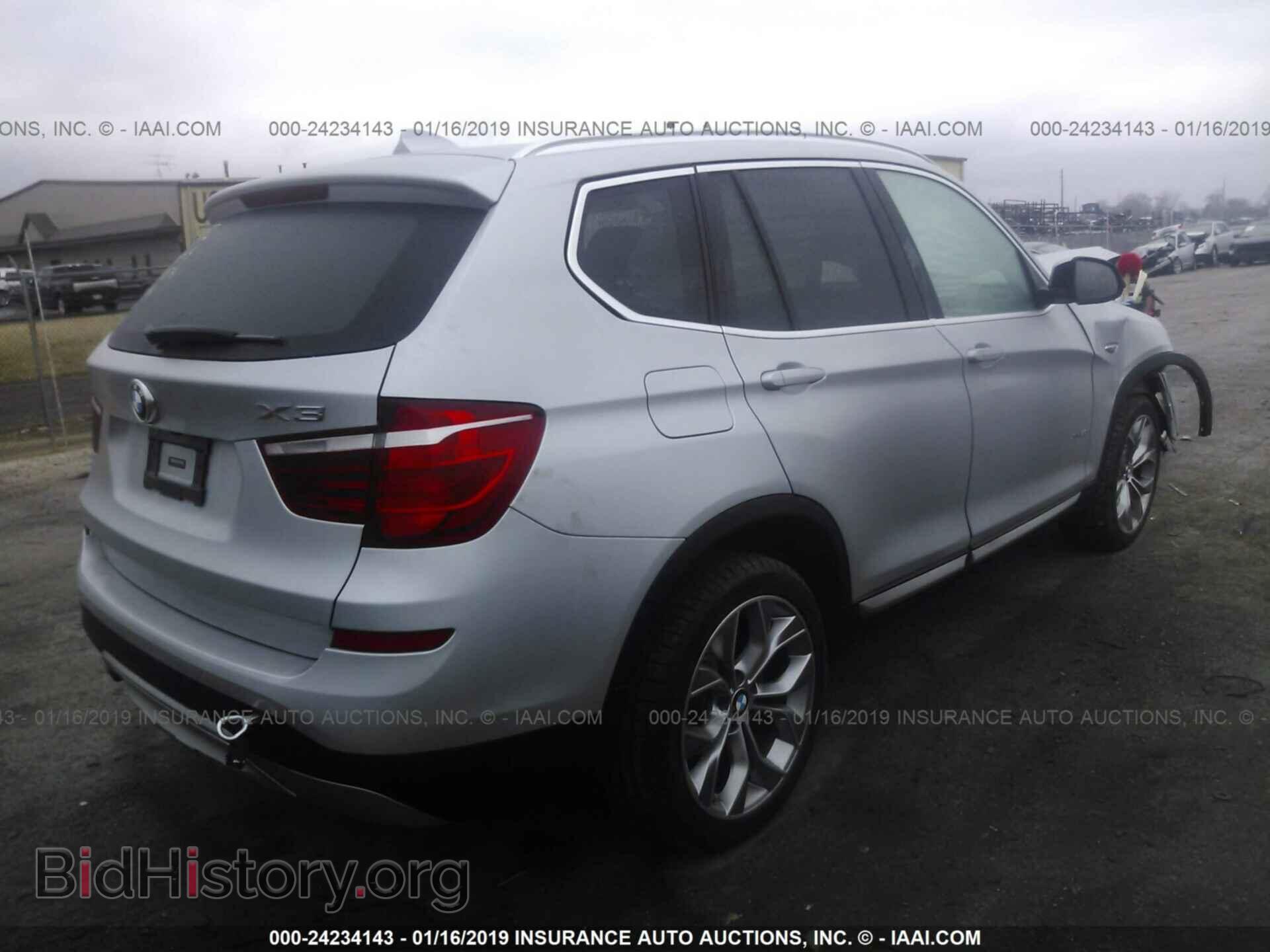 2016 BMW X3 - VIN: 5UXWX9C54G0D80974 - Фото 4