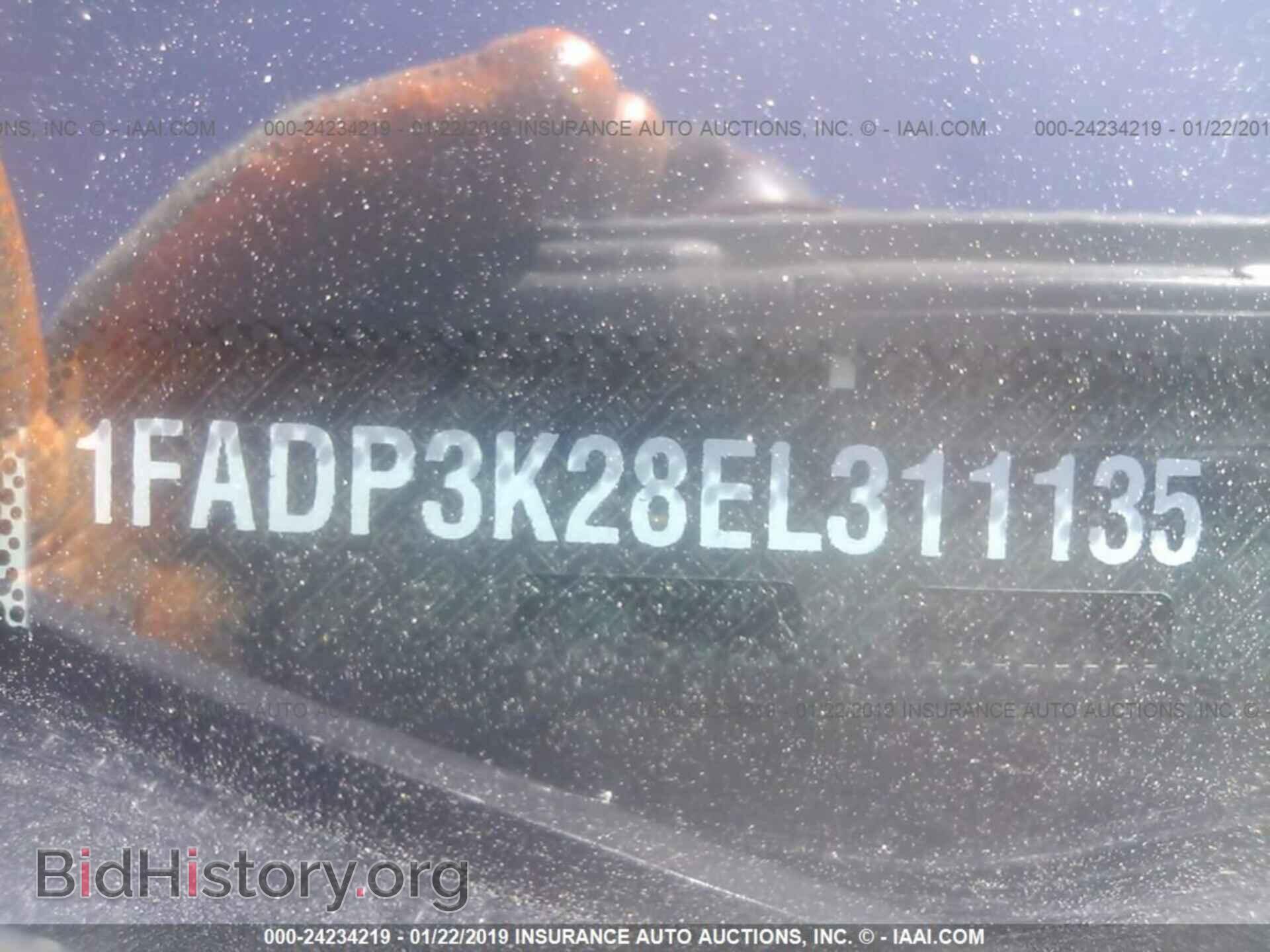 2014 FORD FOCUS - VIN: 1FADP3K28EL311135 - Фото 9