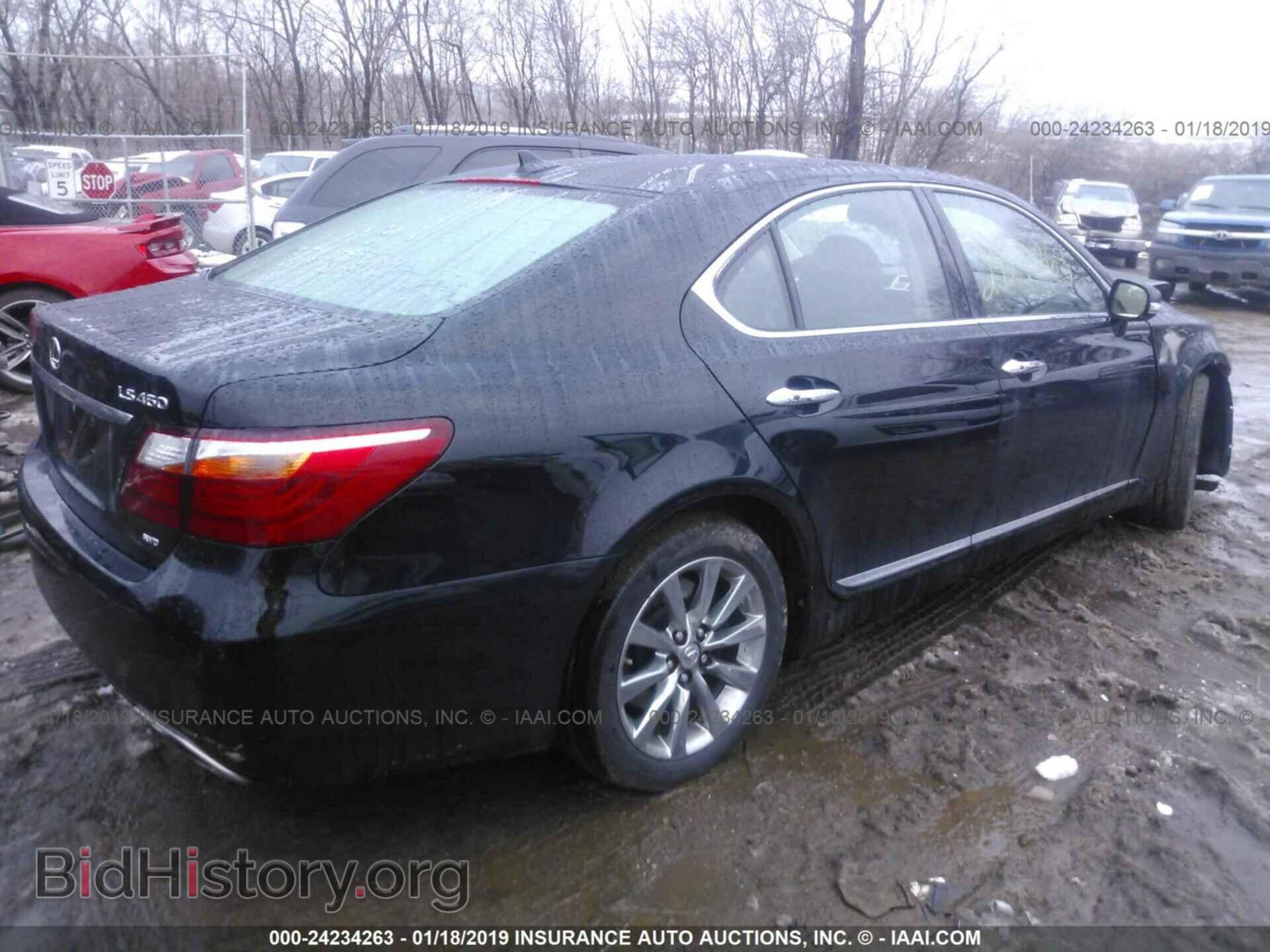 2011 LEXUS LS - VIN: JTHCL5EF6B5010017 - Фото 4