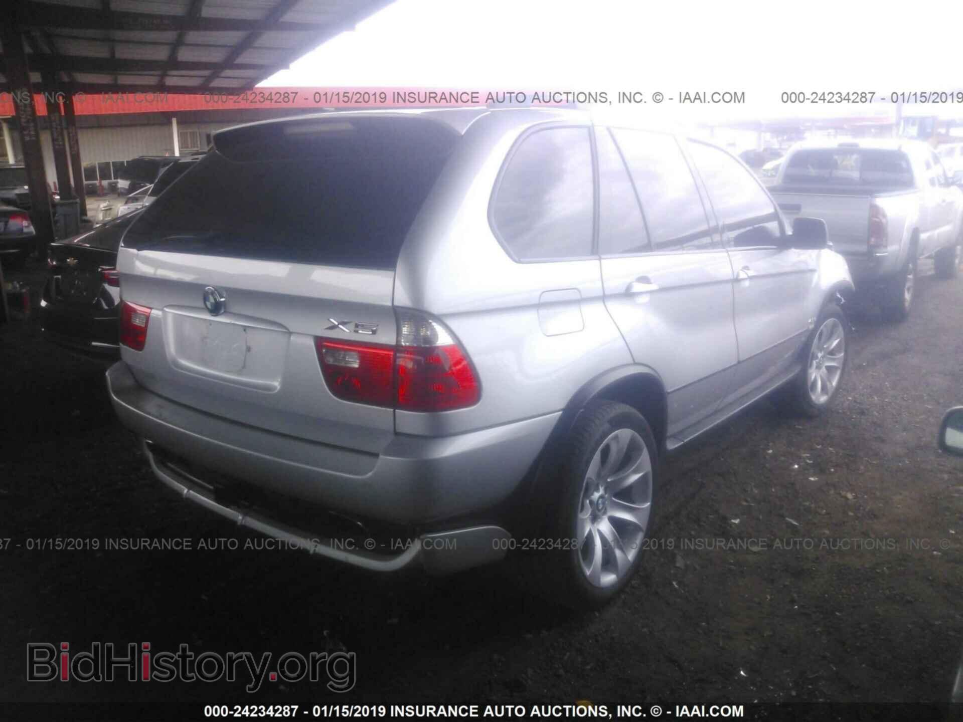 2005 BMW X5 - VIN: 5UXFA93555LE82507 - Фото 4