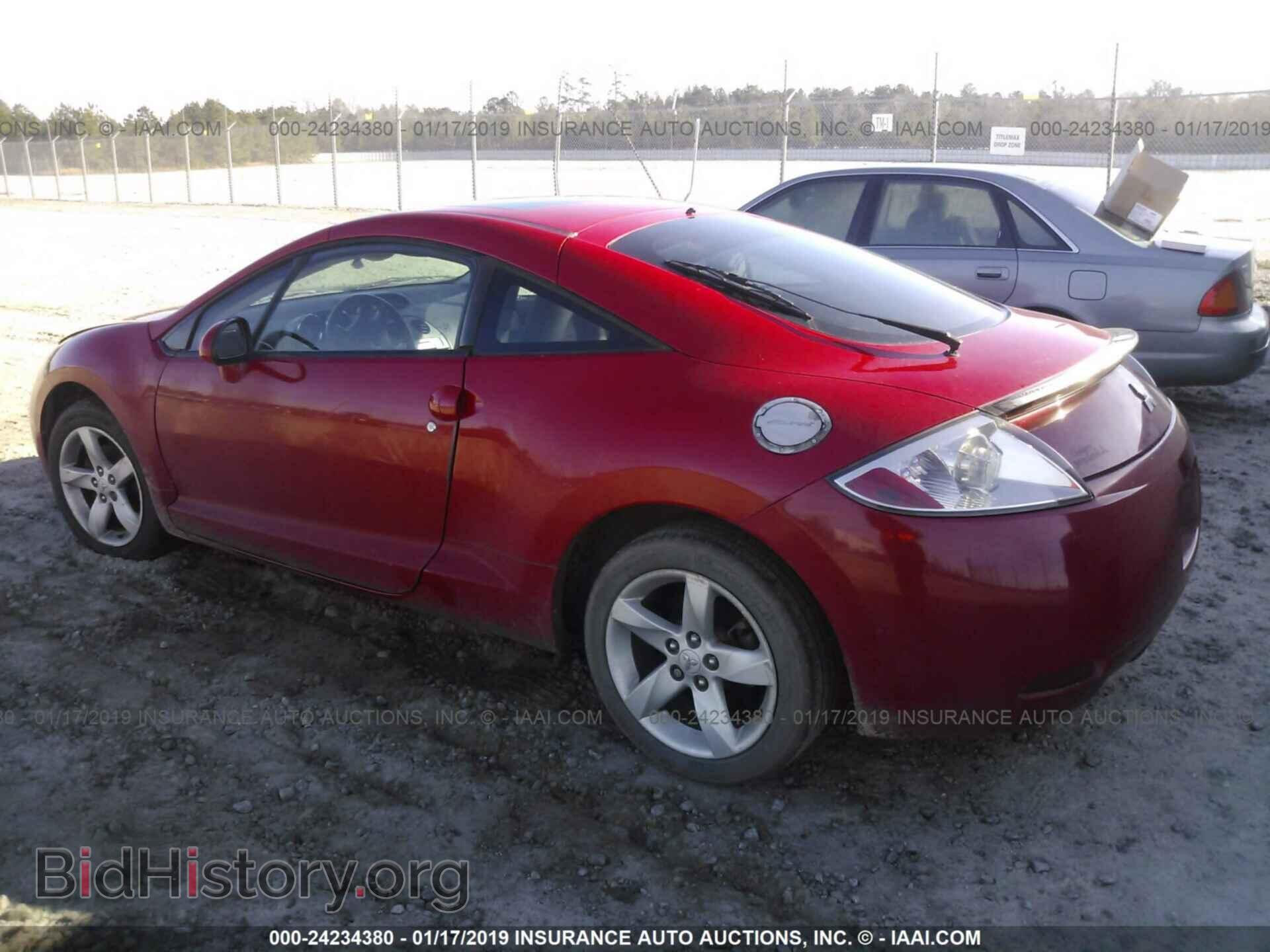 2007 MITSUBISHI ECLIPSE - VIN: 4A3AK24F27E018972 - Photo 3
