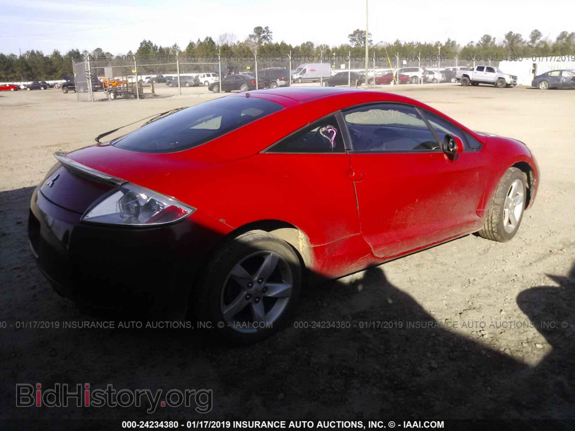 2007 MITSUBISHI ECLIPSE - VIN: 4A3AK24F27E018972 - Photo 4