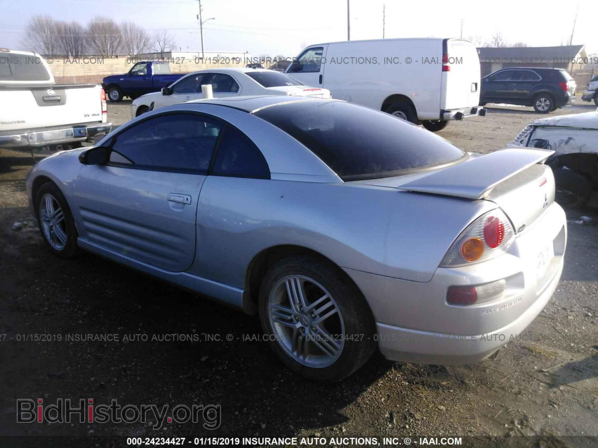 2004 MITSUBISHI ECLIPSE - VIN: 4A3AC84H04E043527 - Фото 3