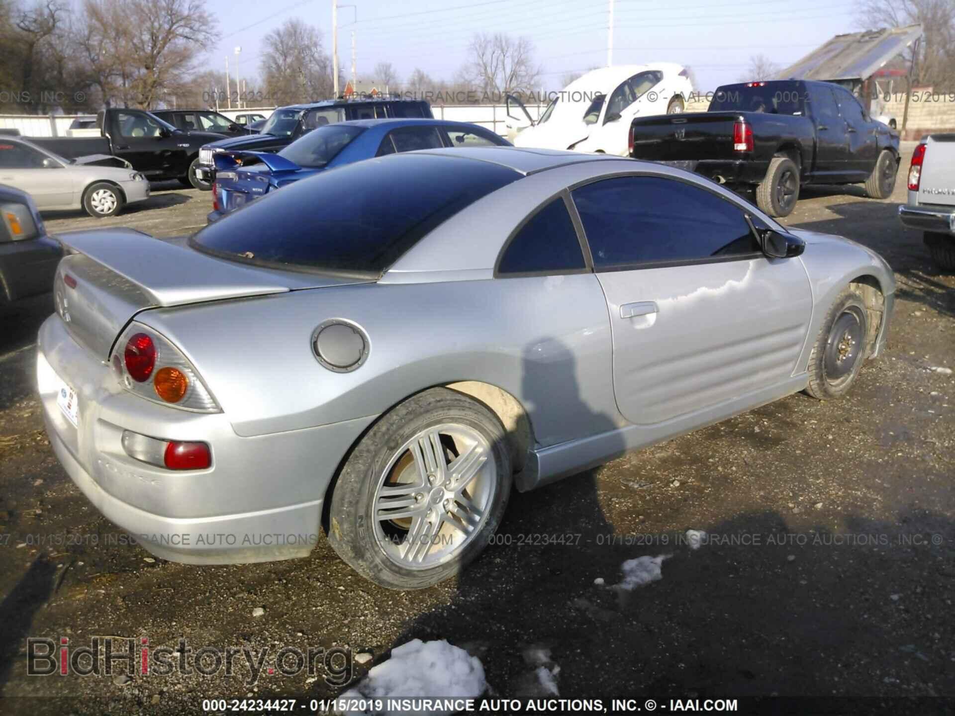 2004 MITSUBISHI ECLIPSE - VIN: 4A3AC84H04E043527 - Фото 4