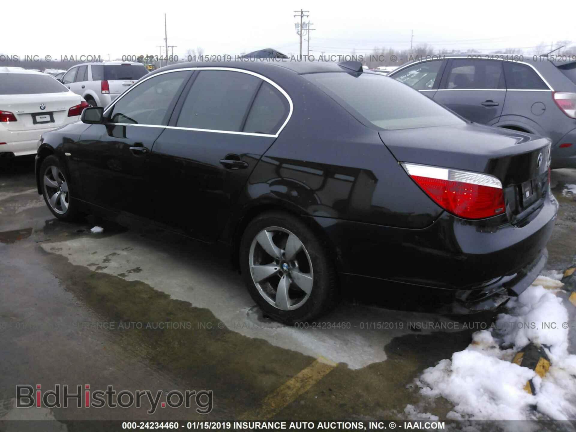 2007 BMW 530 - VIN: WBANE735X7CM54706 - Фото 3