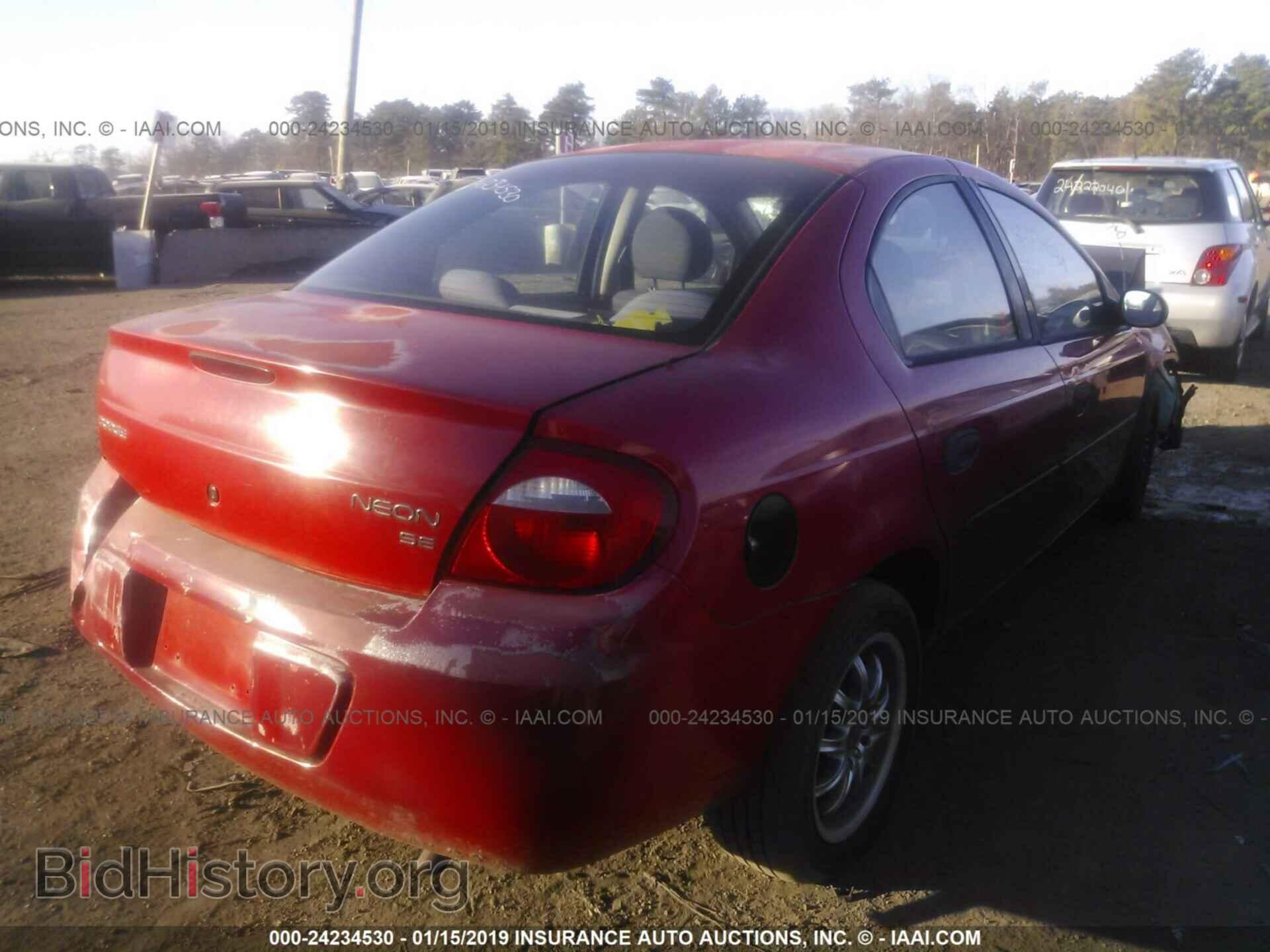 2003 DODGE NEON - VIN: 1B3ES26C23D184515 - Фото 4