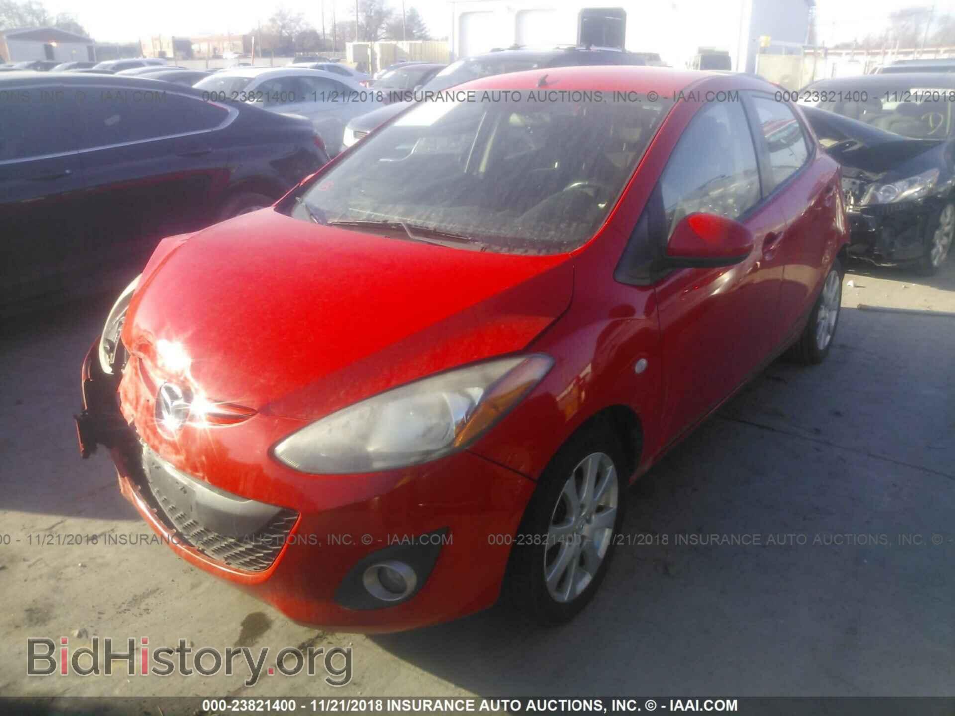 2012 MAZDA MAZDA2 - VIN: JM1DE1LY2C0141098 - Фото 2