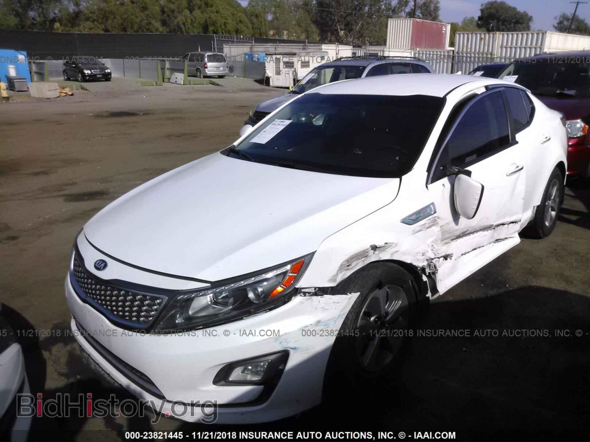 2015 KIA OPTIMA - VIN: KNAGM4AD0F5078704 - Фото 2