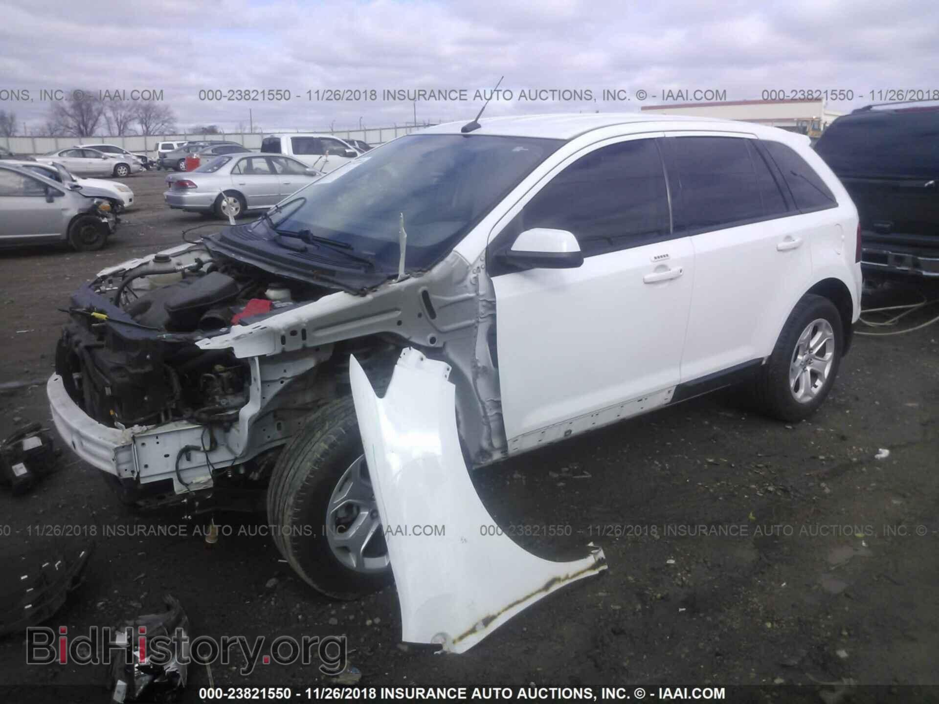 2014 FORD EDGE - VIN: 2FMDK3JC2EBB52062 - Фото 2