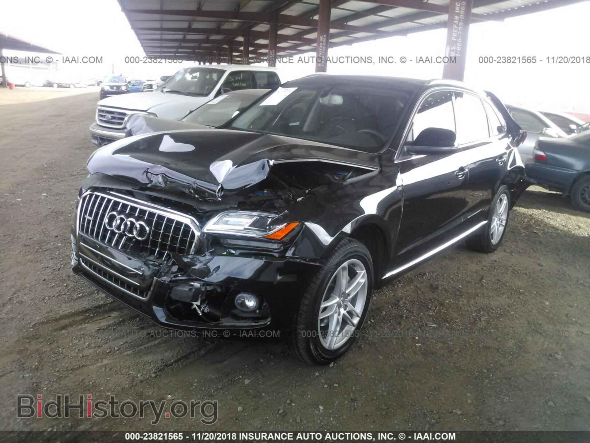 2014 AUDI Q5 - VIN: WA1LFAFP5EA012923 - Фото 2