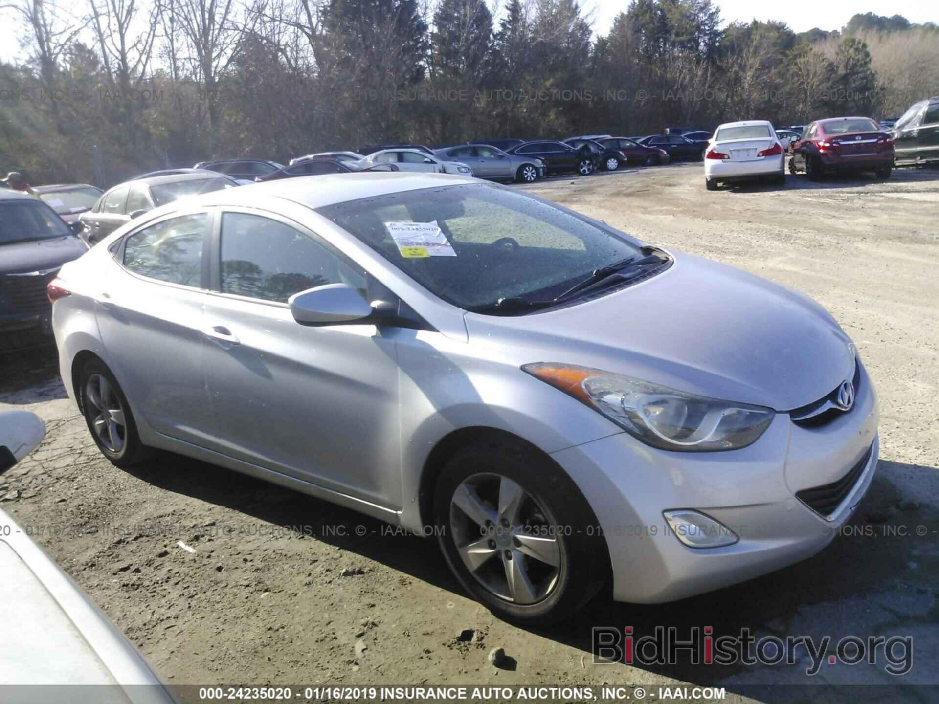 Photo KMHDH4AE9DU533289 - HYUNDAI ELANTRA 2013